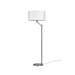Cassio floor lamp with fabric shade