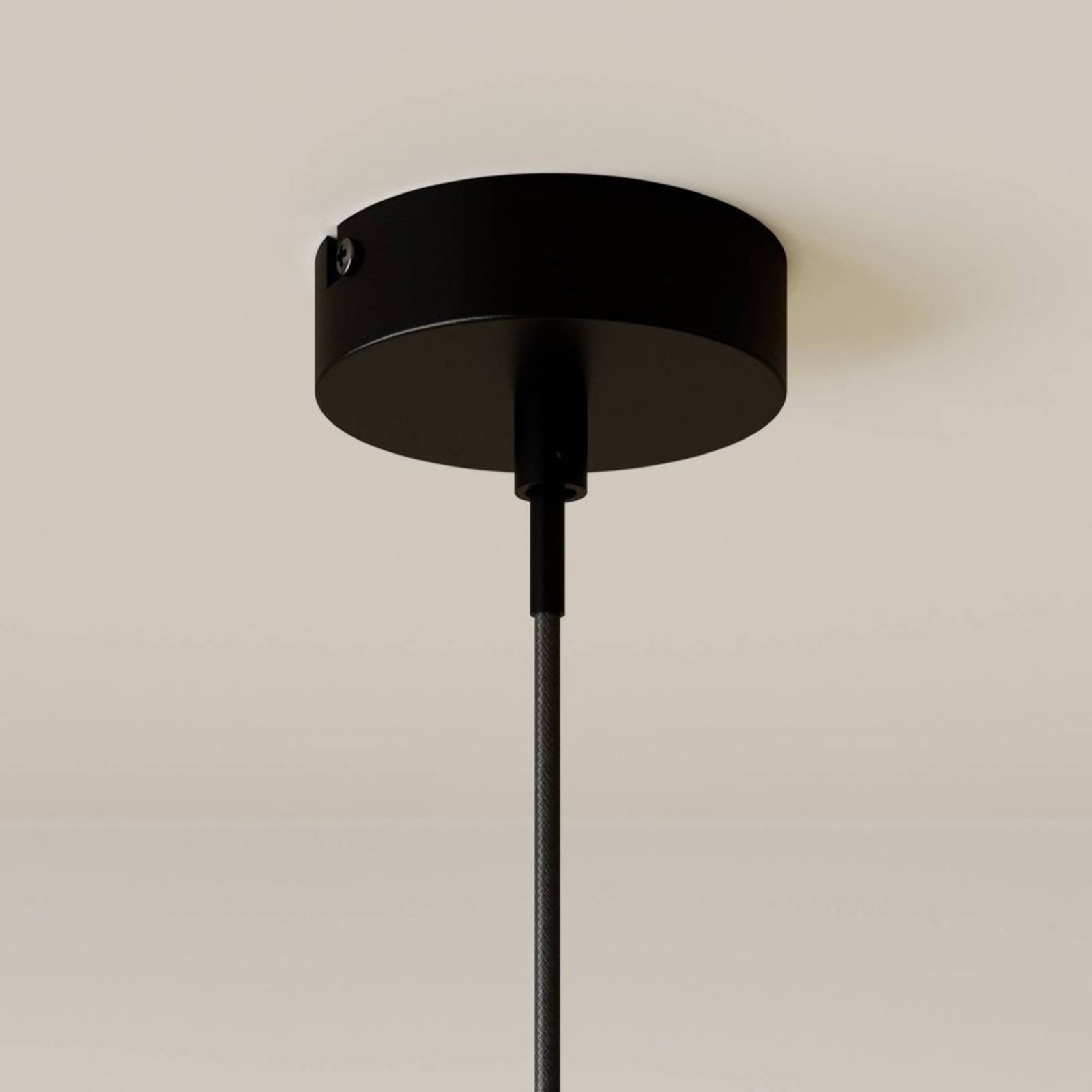 Fabronia Taklampa Opal/Black - Lindby