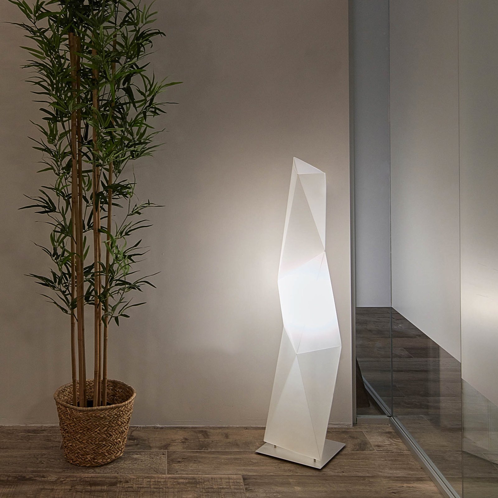 Slamp Diamond – design-gulvlampe, 111 cm