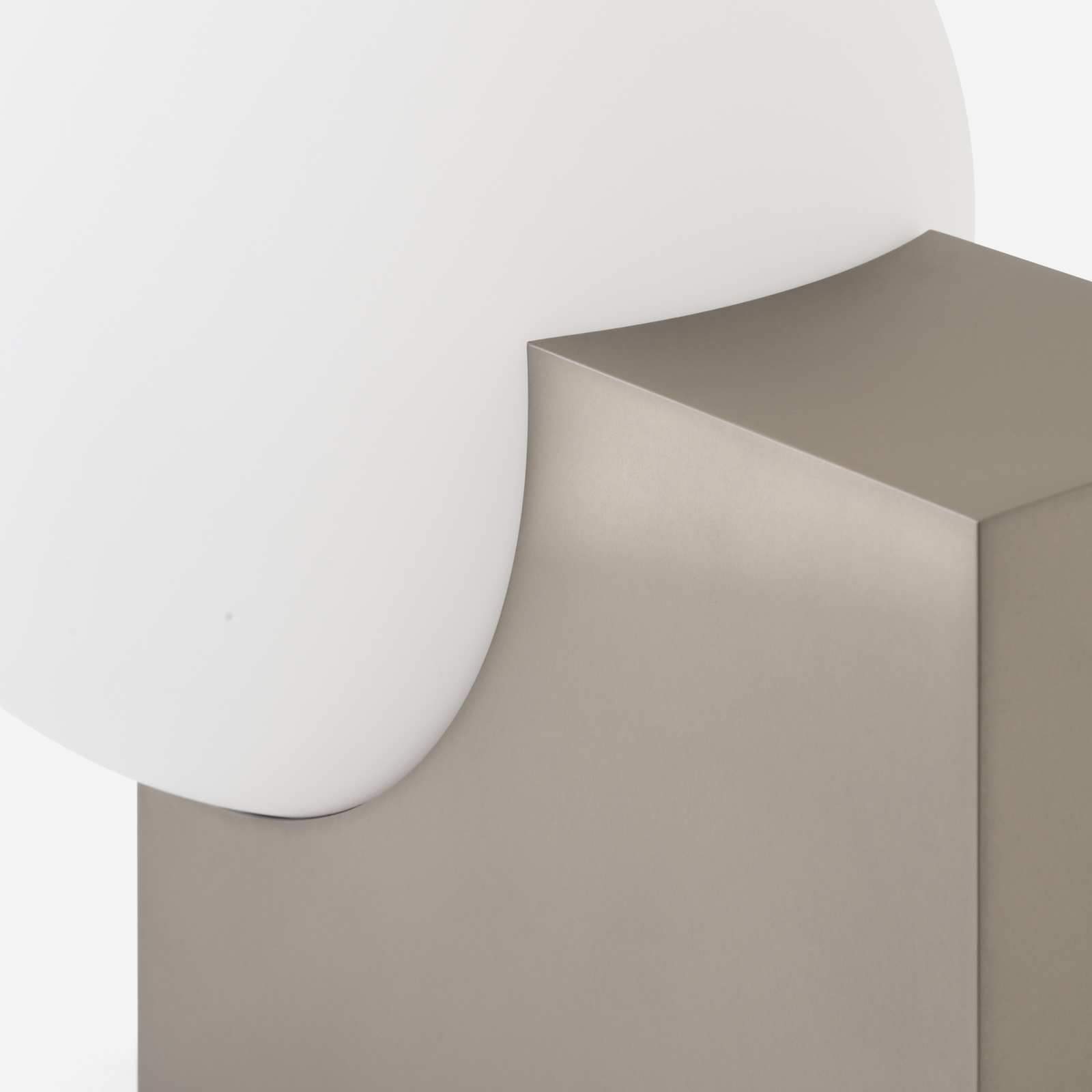 Journey SHY4 Lampadaire, gris, acier/verre, 51 cm - &TRADITION Journey SHY4 Lampadaire, gris, acier/verre, 51 cm - &TRADITION