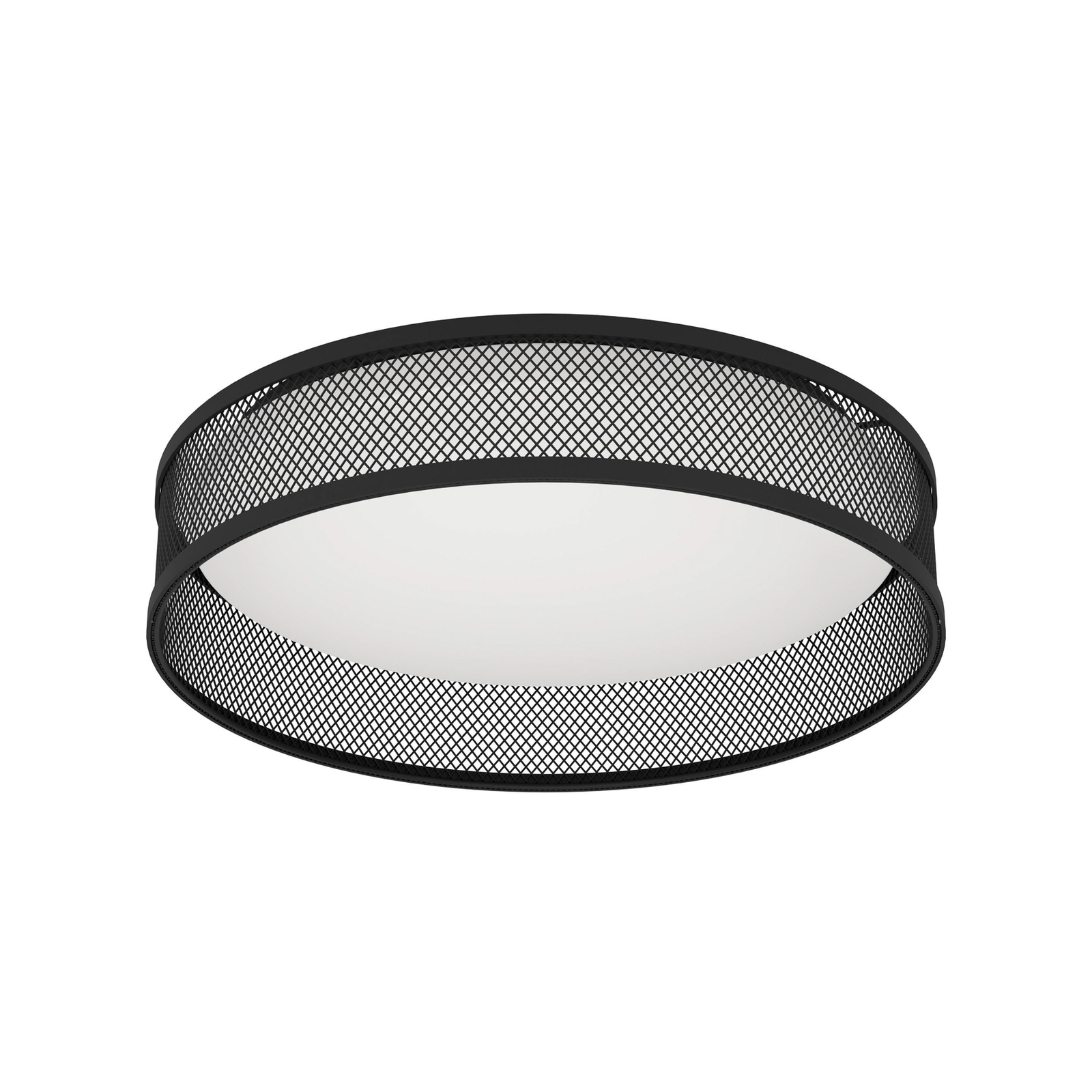 LED-Deckenlampe Luppineria Stahlgeflecht