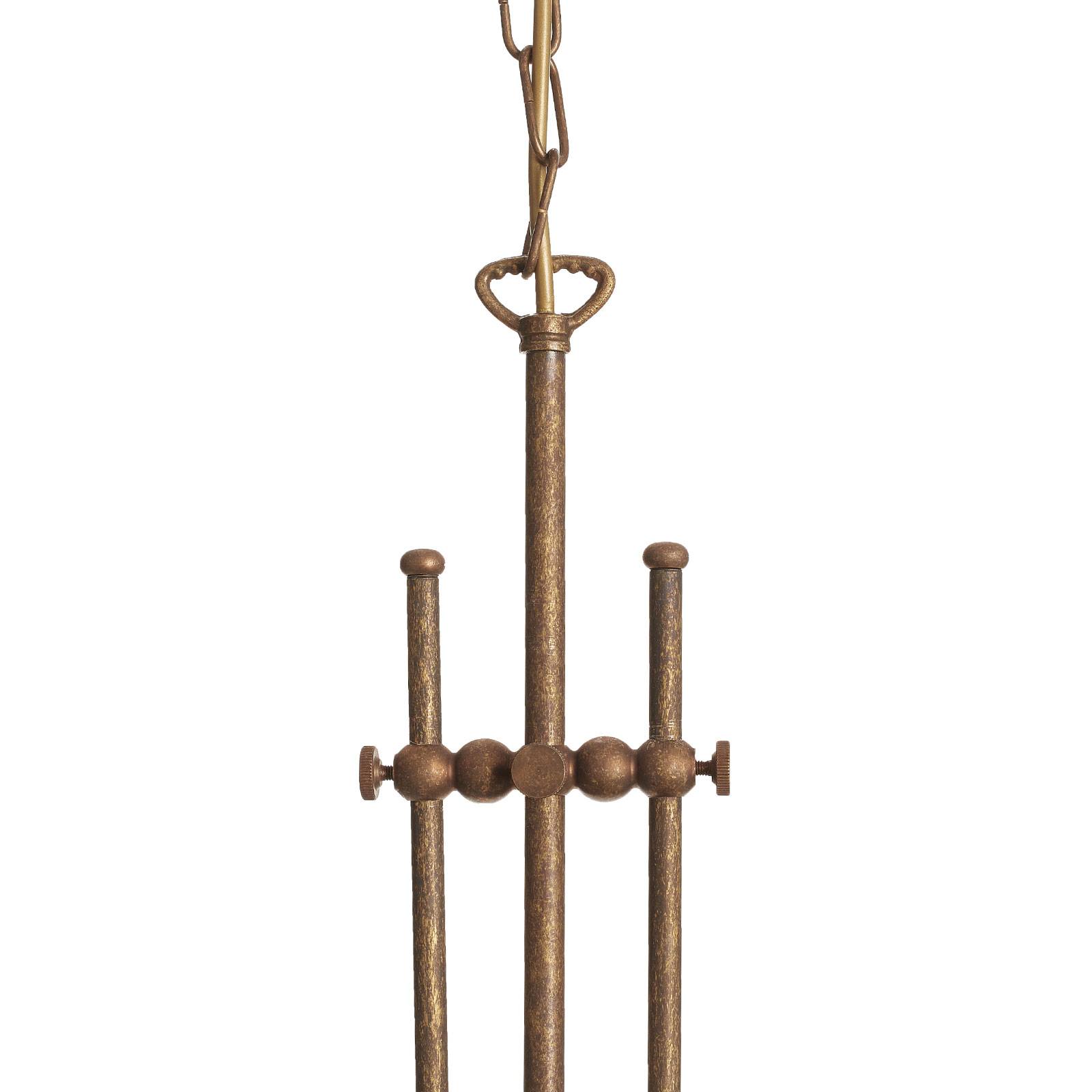 Lampa wisząca Pizzo z łańcuchem, 2-punktowa