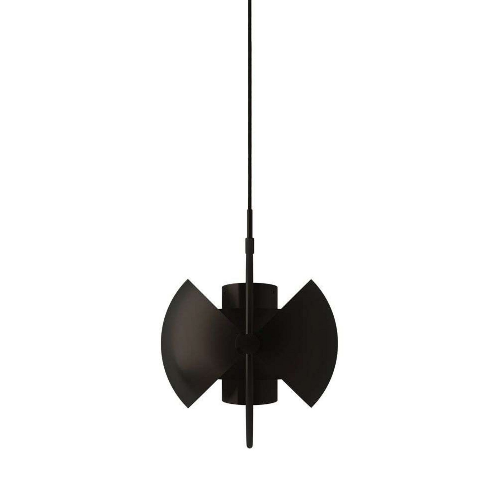 Multi-Lite Taklampa Small Black Brass - GUBI