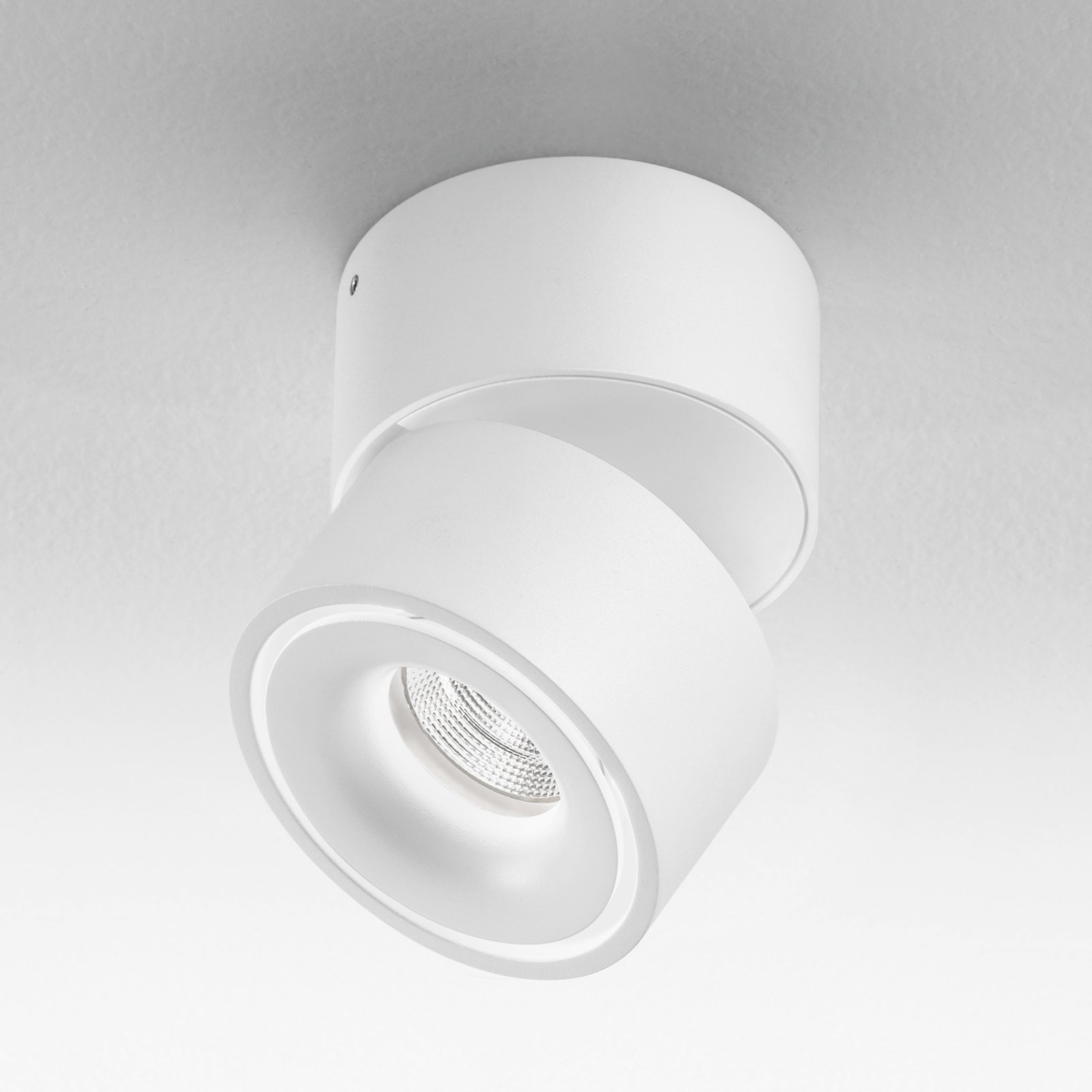 Rotatable & pivotable Clippo LED ceiling spotlight Lights.co.uk