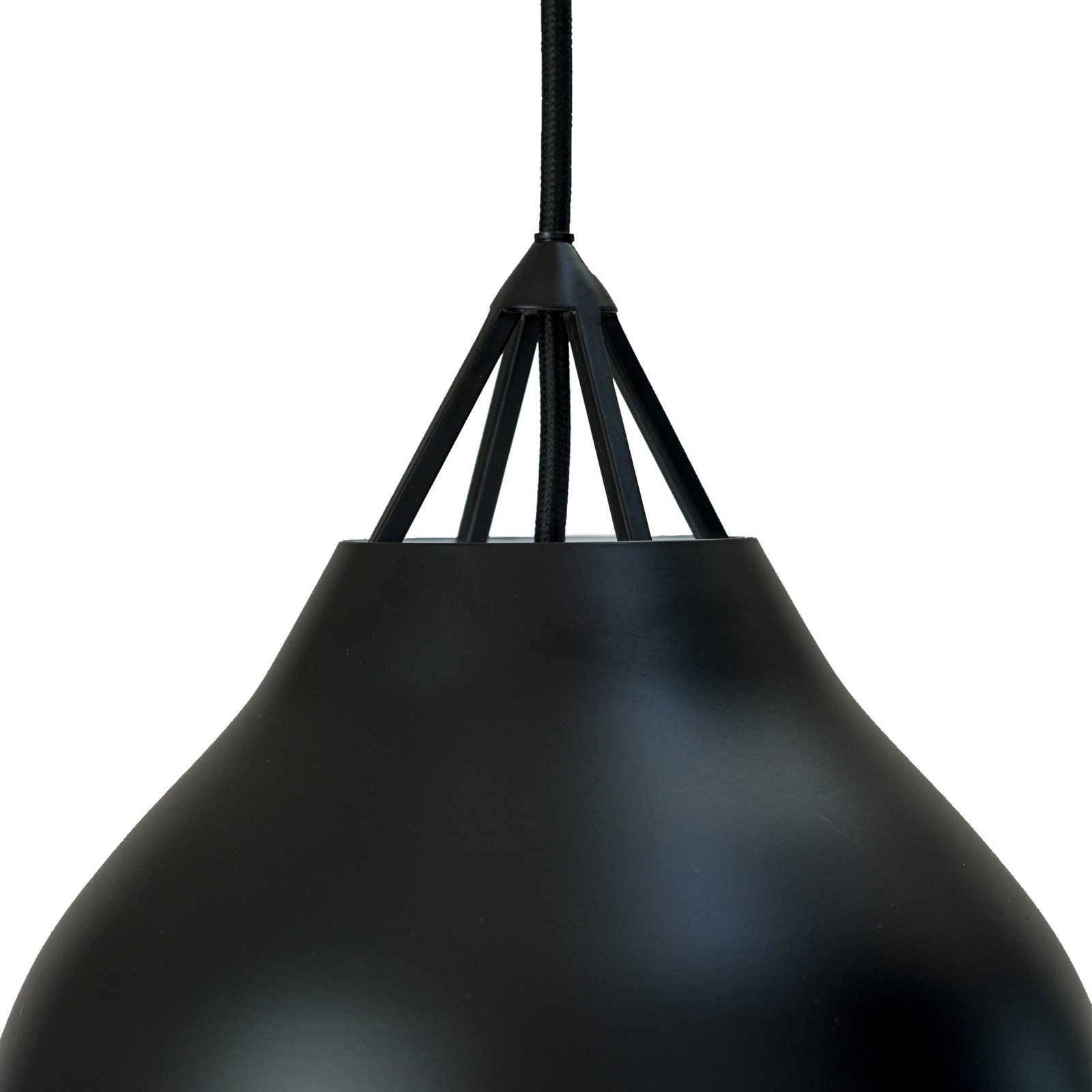 Dyberg Larsen Suspension Pyra, Ø 29 cm, noir, métal