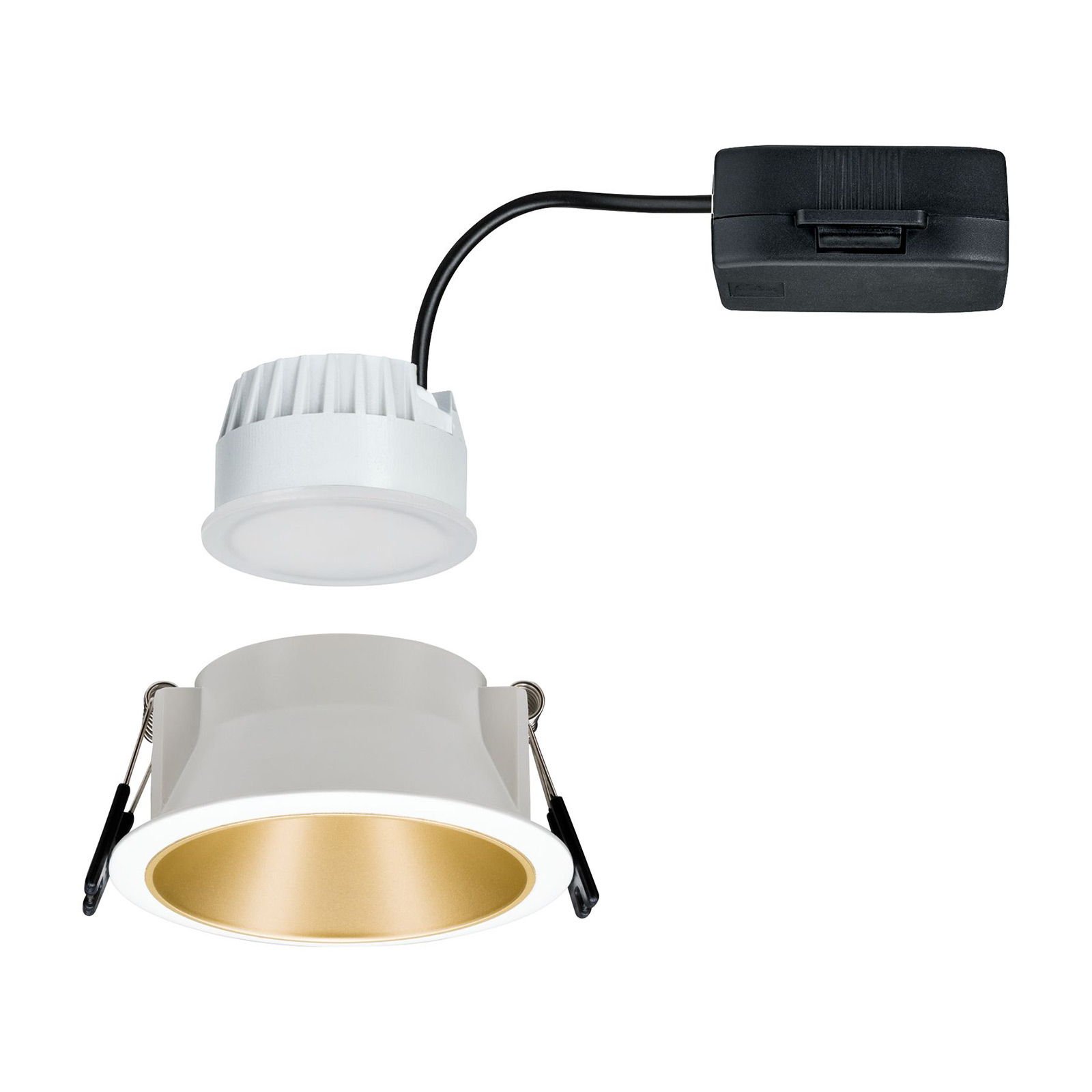 Paulmann Cole spot LED, doré-blanc