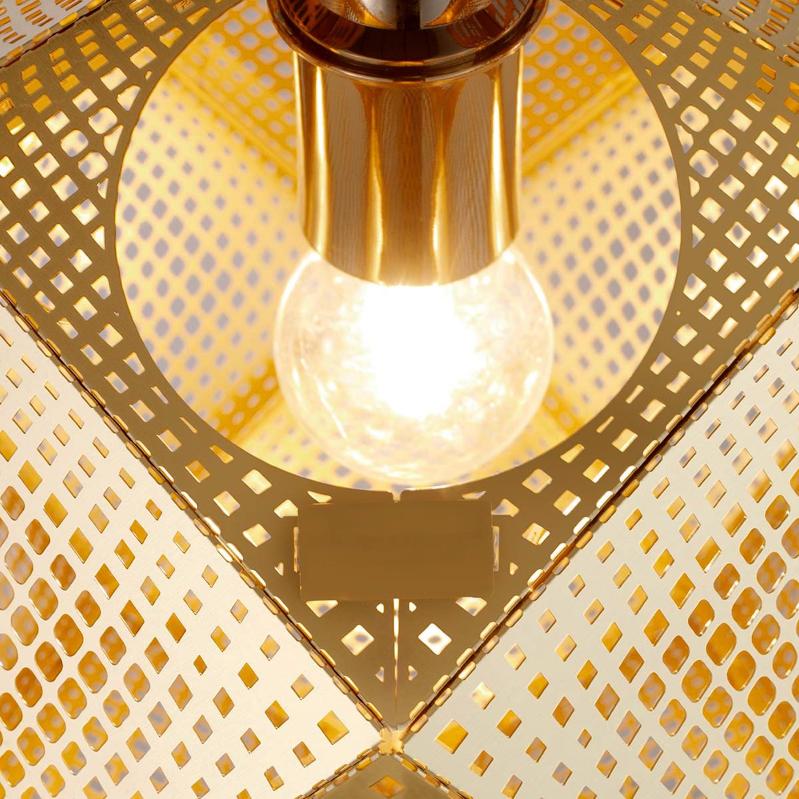 Tom Dixon Etch hanglamp, geometrisch, messing
