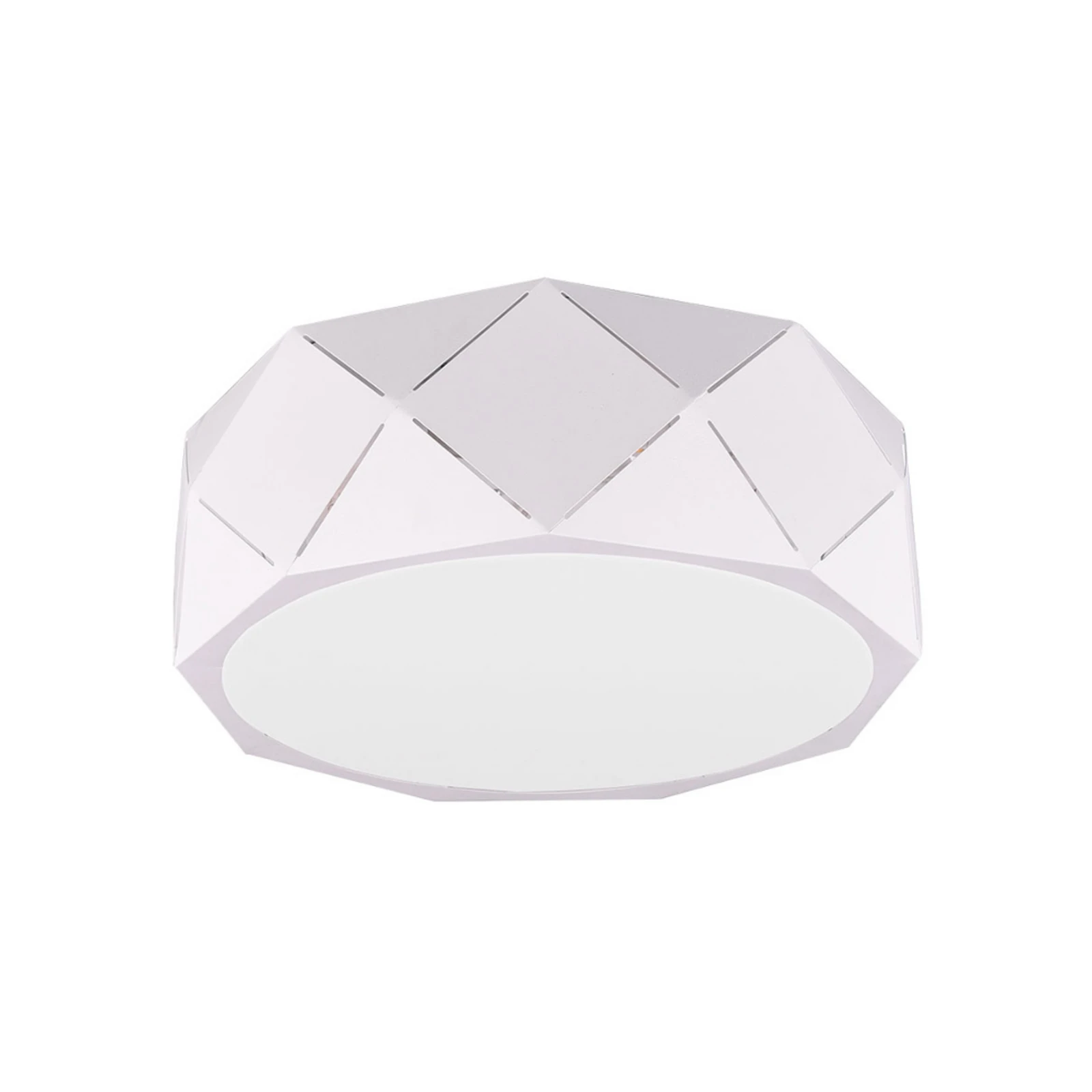 Zandor ceiling lamp with a white lampshade