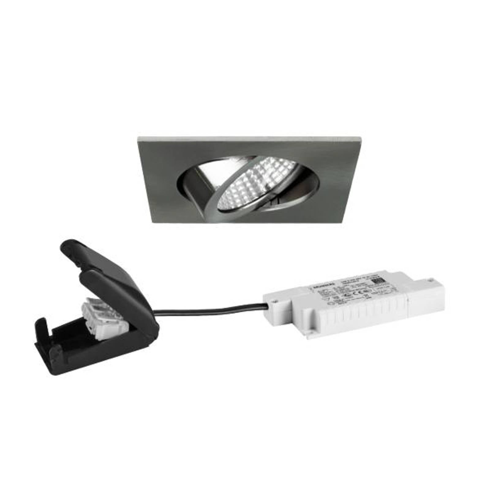 BRUMBERG BB05 Einbau RC Anschlussbox nickel matt