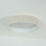 LED-Deckenleuchte Plafond, creme, Stoff, Ø 45 cm, 3-step-dim