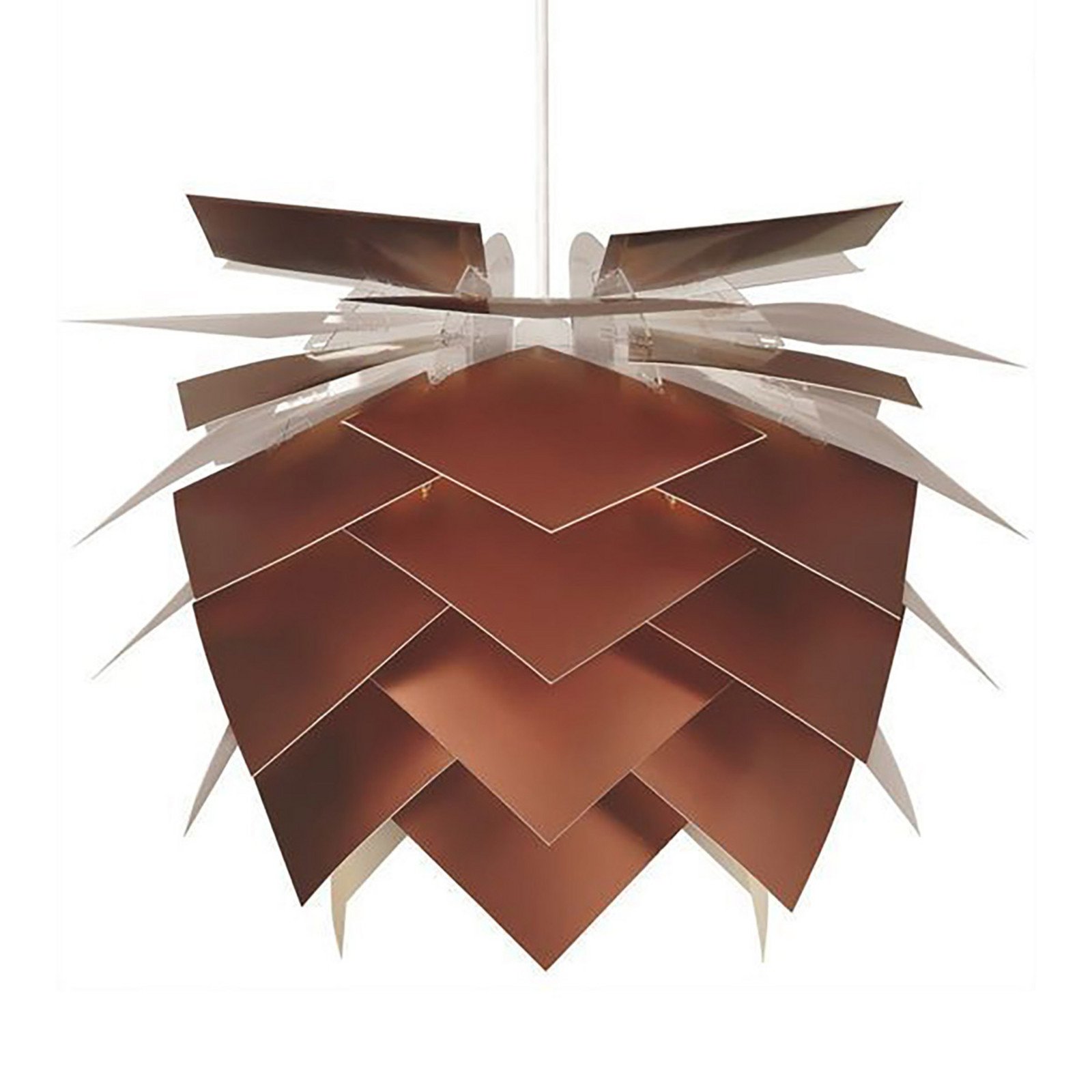 Dyberg Larsen Illumin Copper Look suspendată Ø45cm