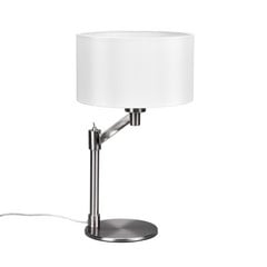 Cassio bordlampe med stofskærm