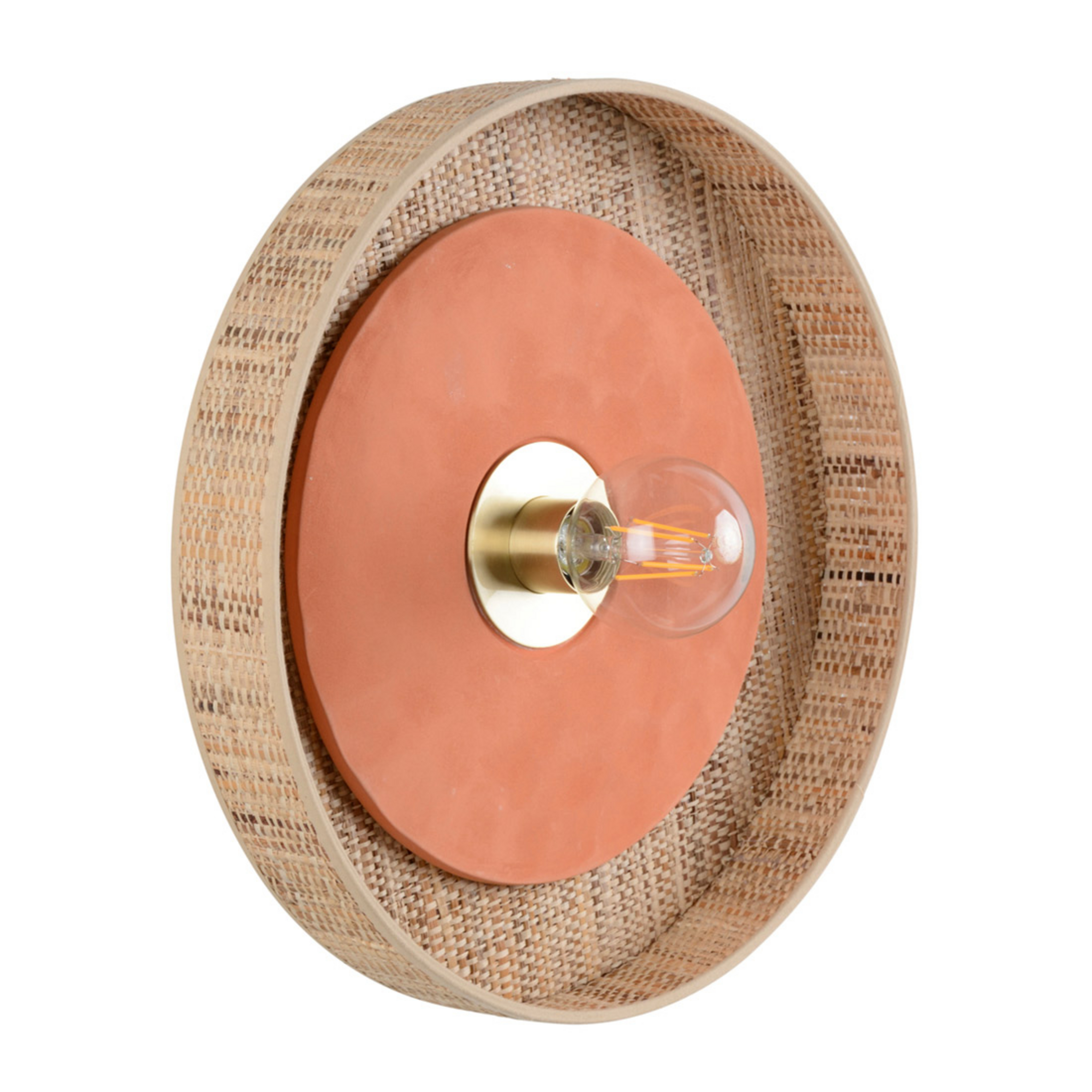 Portinatx applique terracotta, Ø40cm - MARKET SET