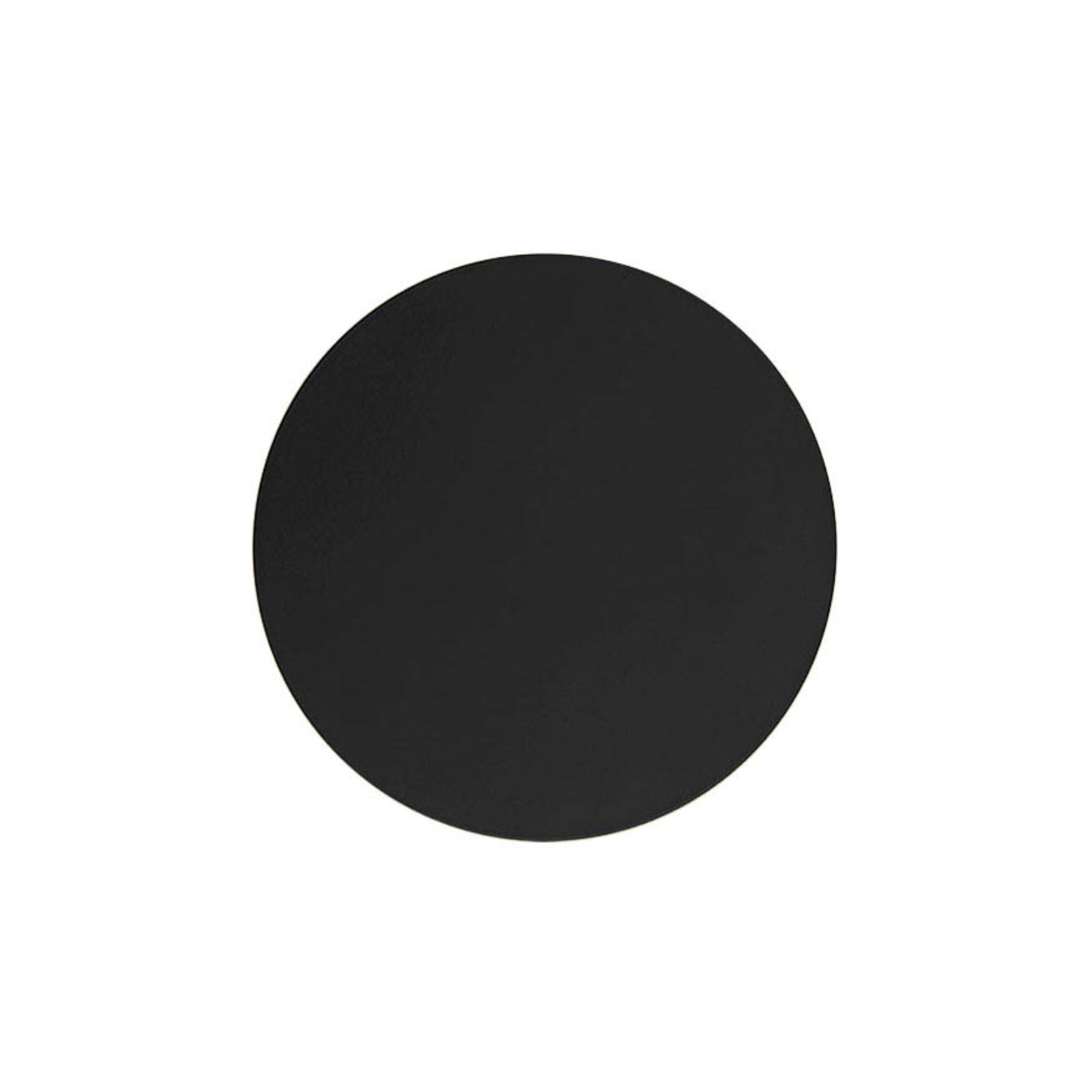 Lunia Nova stenska svetilka, črna, Ø 40 cm