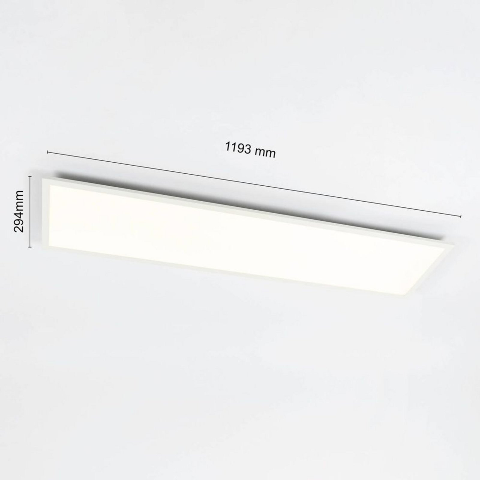 Luay LED Plafonieră 3000-6000K 30x120 White - Lindby