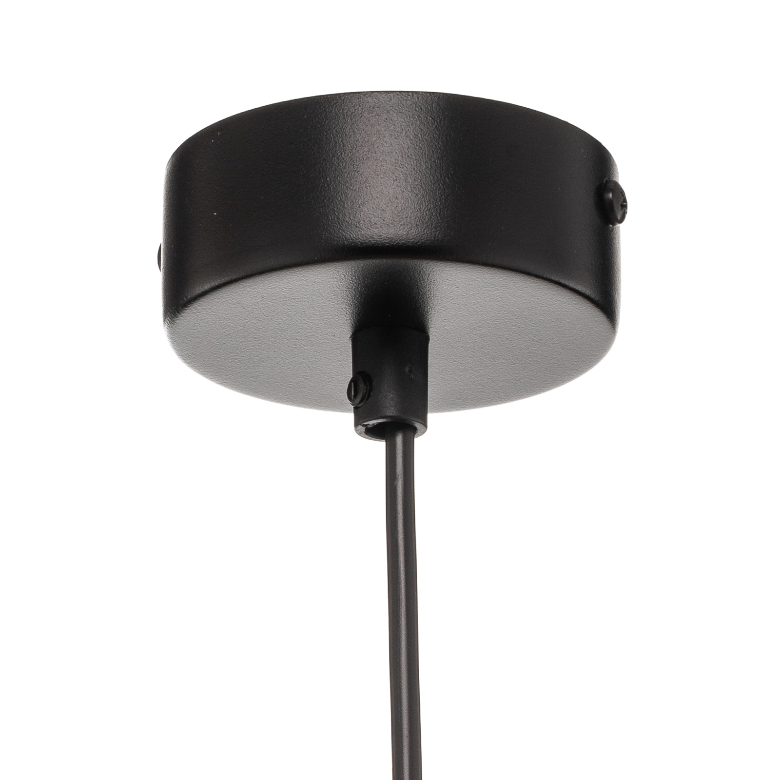 Hanglamp Trial, 1-lamp, zwart/goud