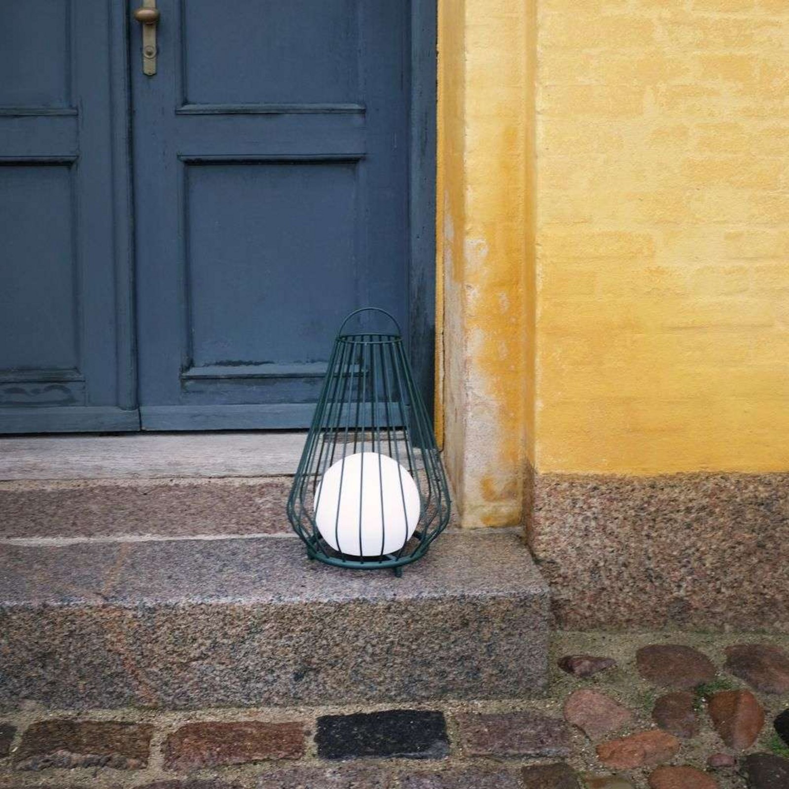 Evesham Outdoor Lantern Large Green - DybergLarsen