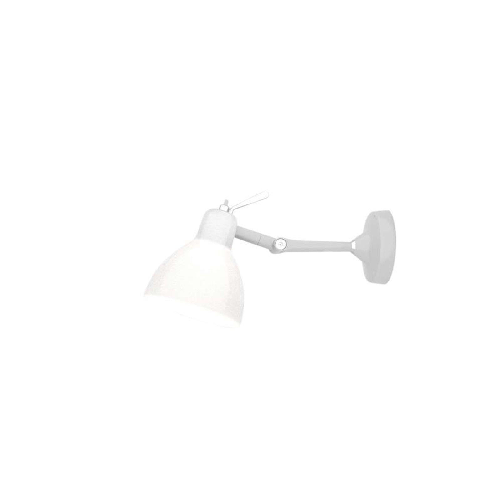 Luxy H0 Candeeiro de Parede/Candeeiro de Tecto White/Gloss White - Rotaliana