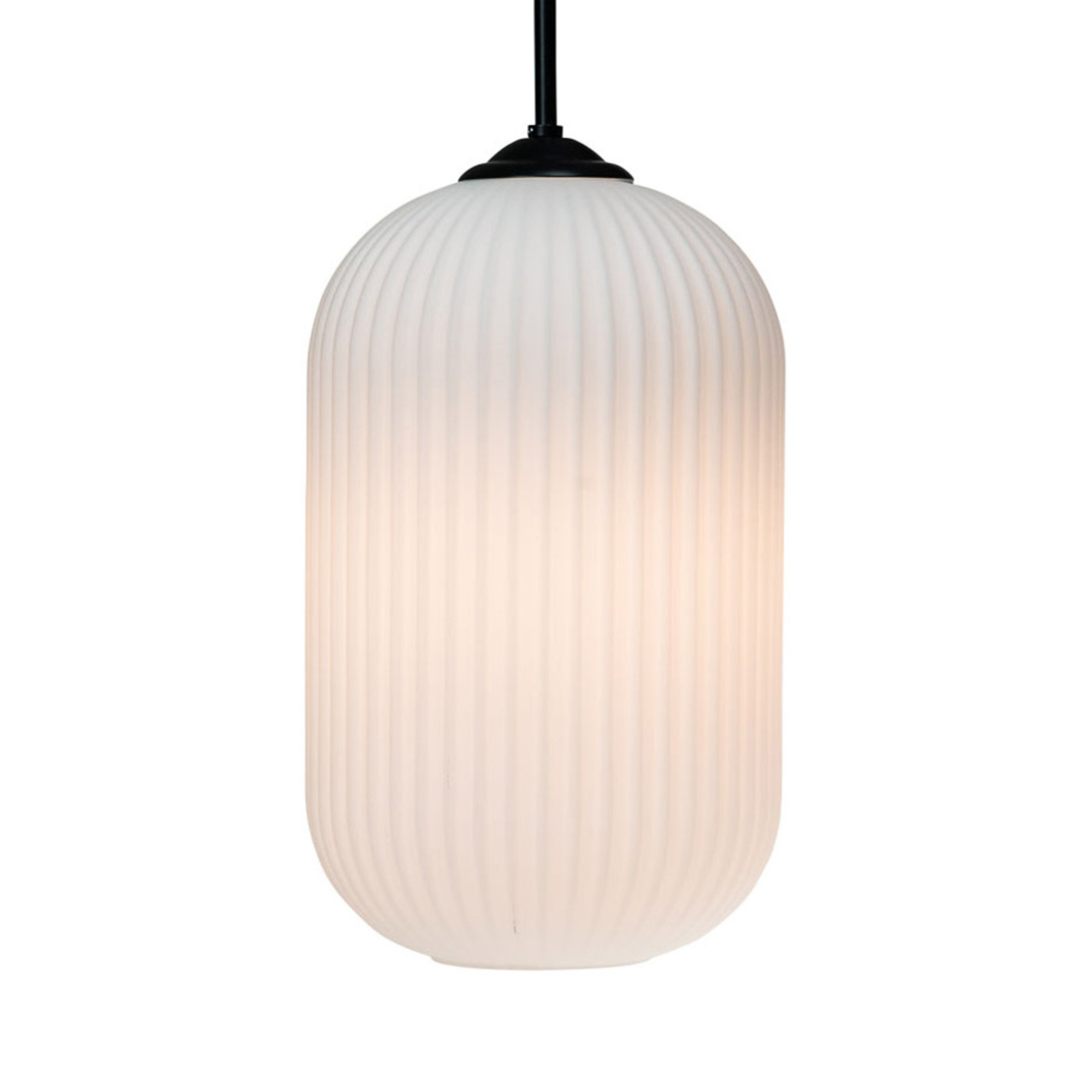 Dyberg Larsen Riflet Pendellampe aus Glas