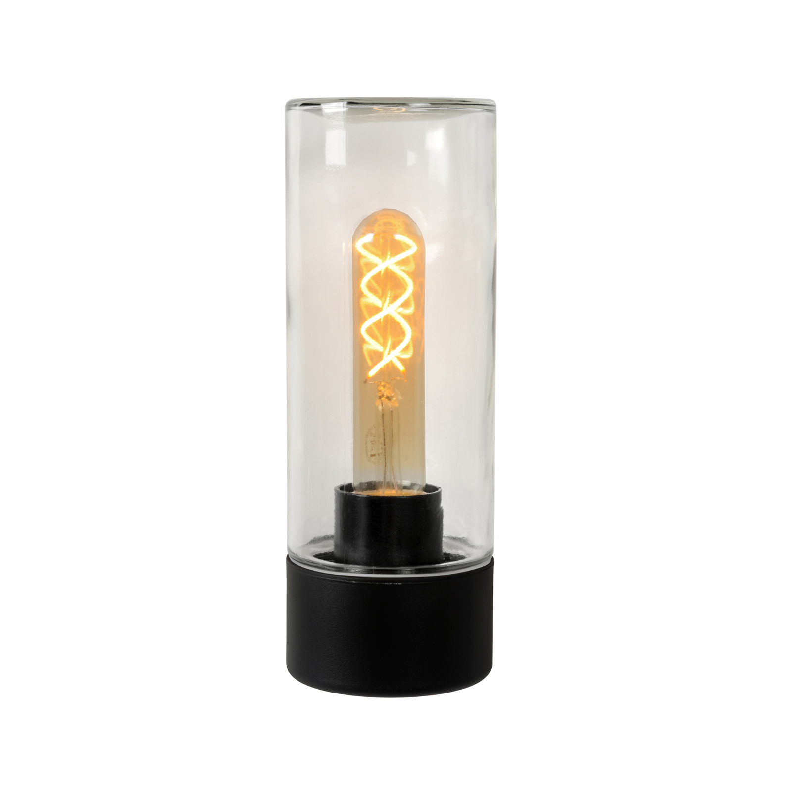 Micha vanjska zidna svjetiljka s prozirnim staklenim sjenilom