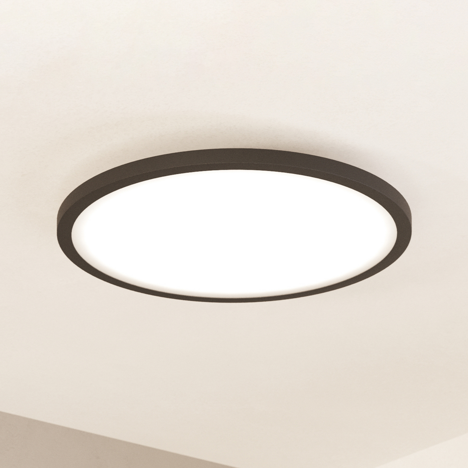 EGLO connect Sarsina-Z griestu lampa melna Ø45cm