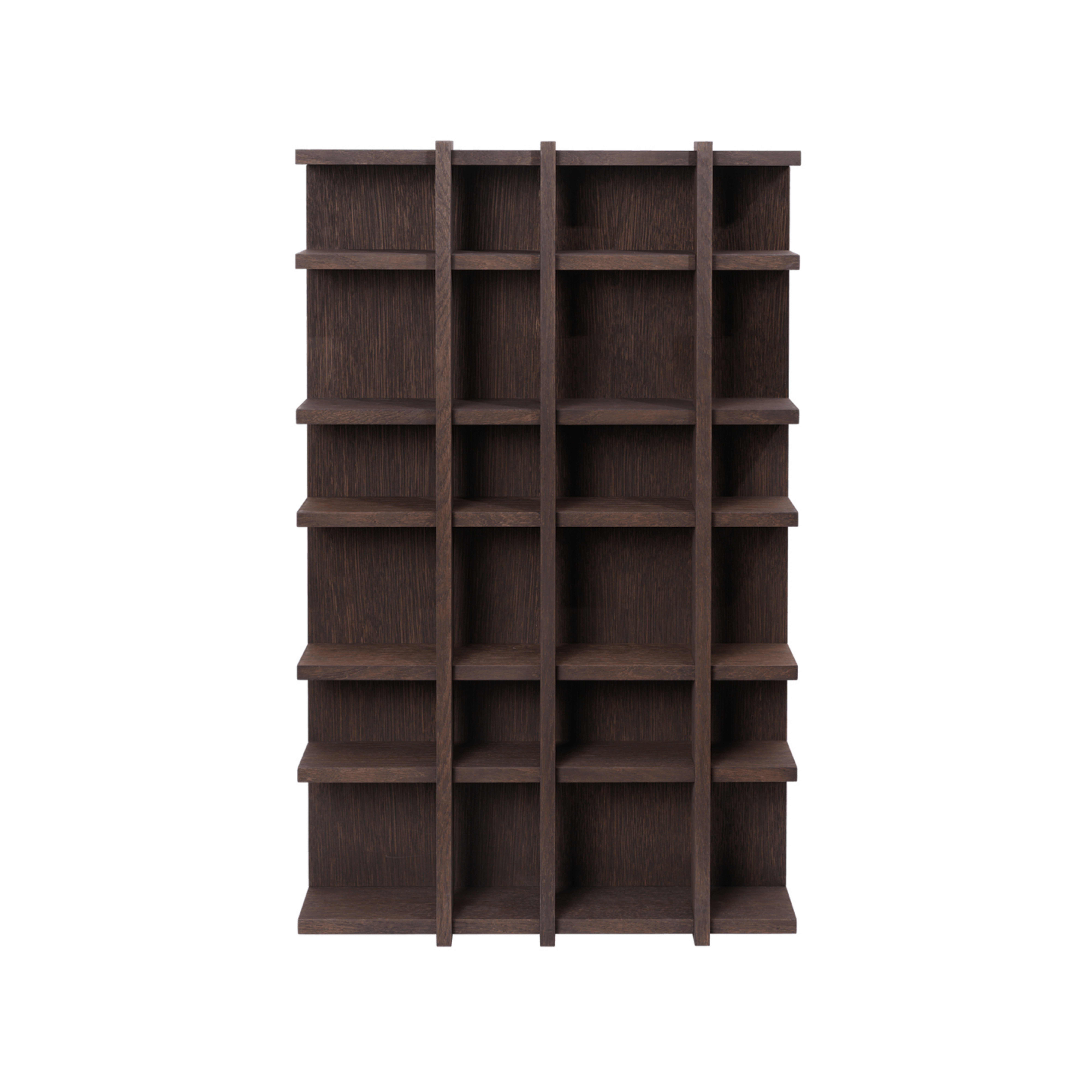 Étagère Tilem, chêne teinté foncé, hauteur 59 cm - ferm LIVING