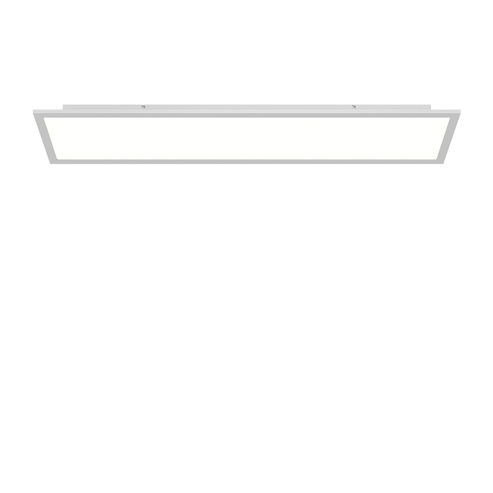 Arcchio LED panel Lyndra, 120 cm, white, aluminium, dimmable, CCT