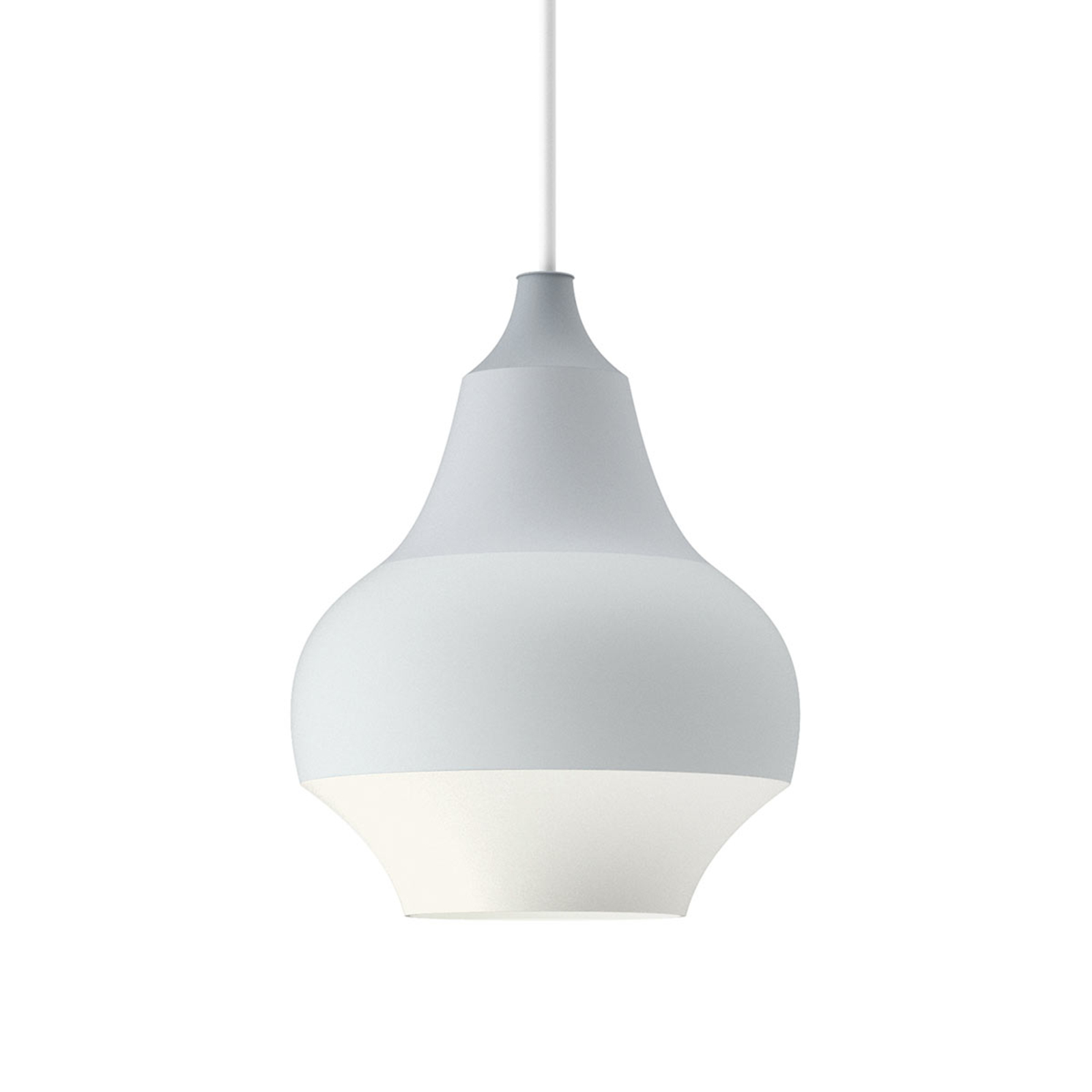 Louis Poulsen Cirque - grijze hanglamp, 15 cm