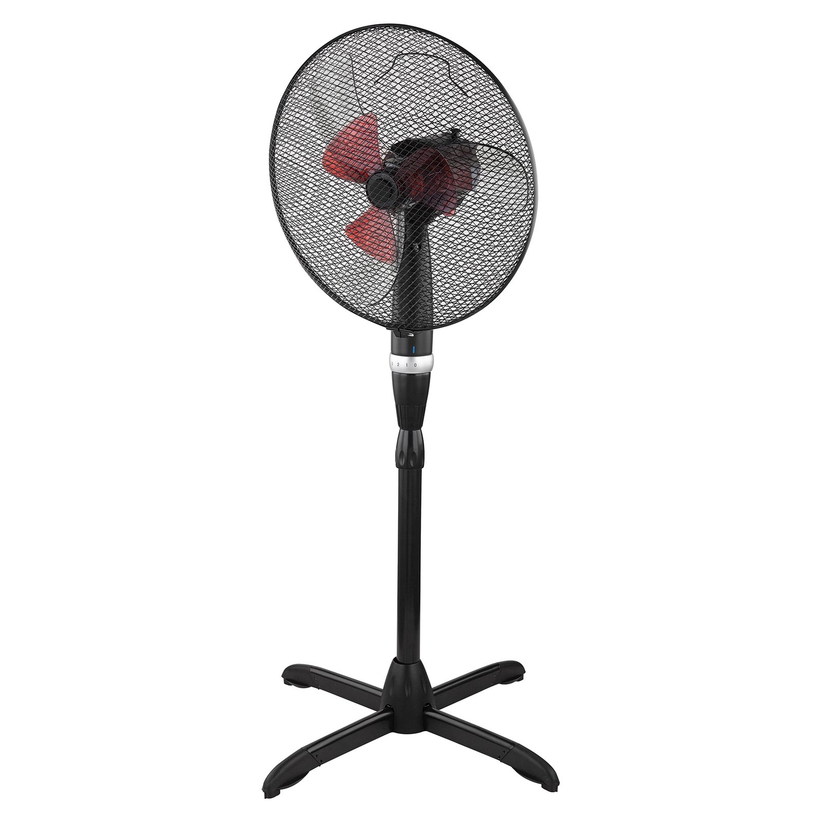 Blower pedestal fan with a timer, 3 levels