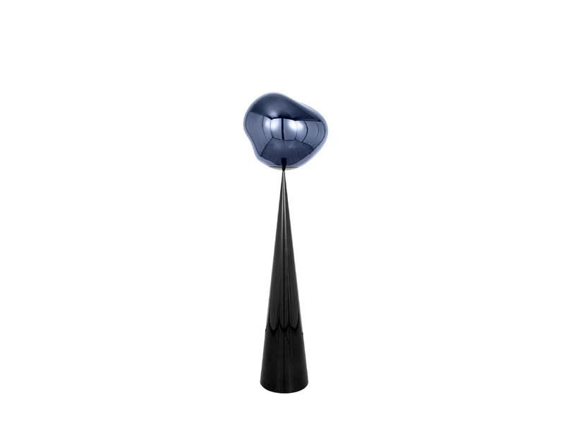 Tom Dixon – Melt Cone Fat Stehleuchte Smoke/Black