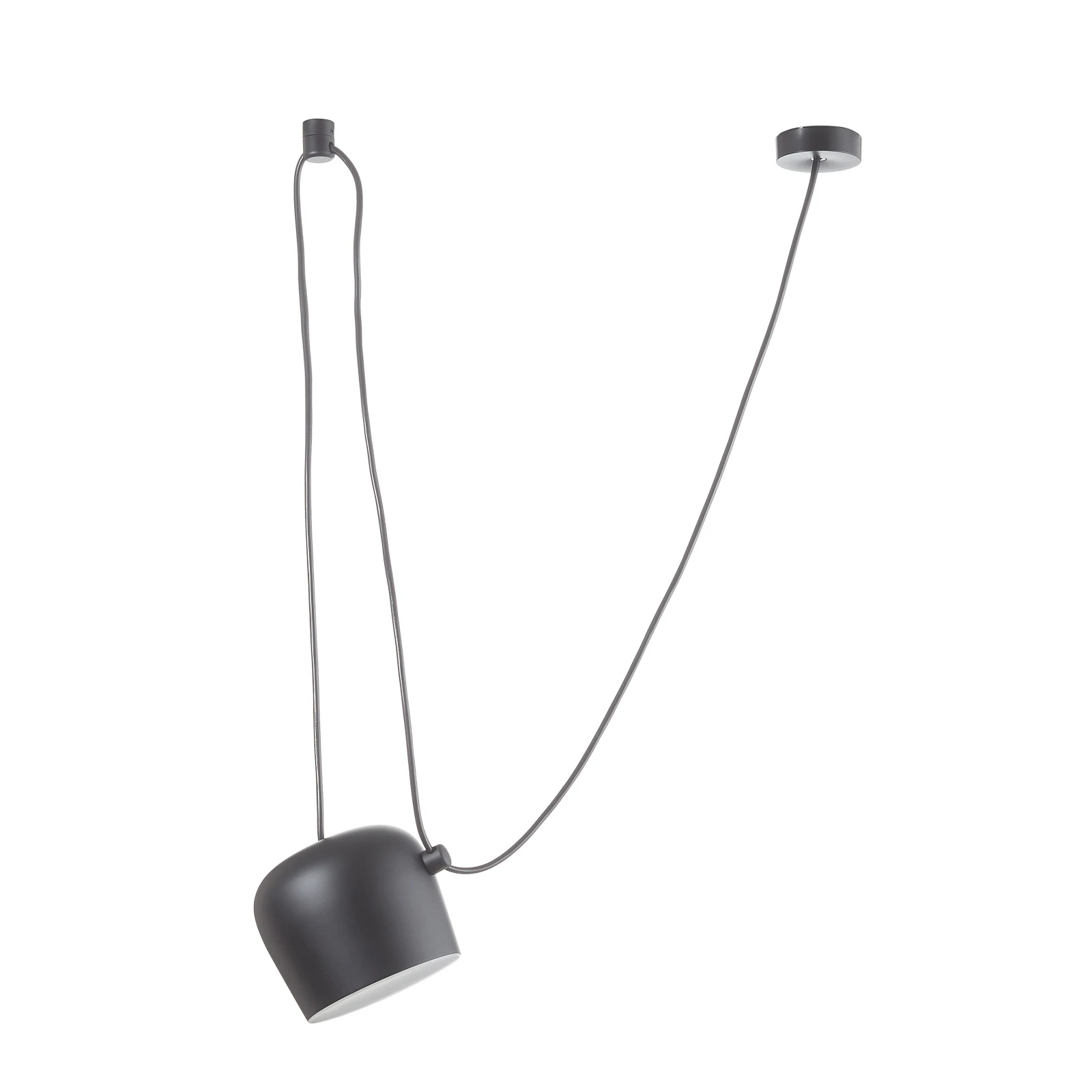 FLOS Aim Small LED pendant light, black