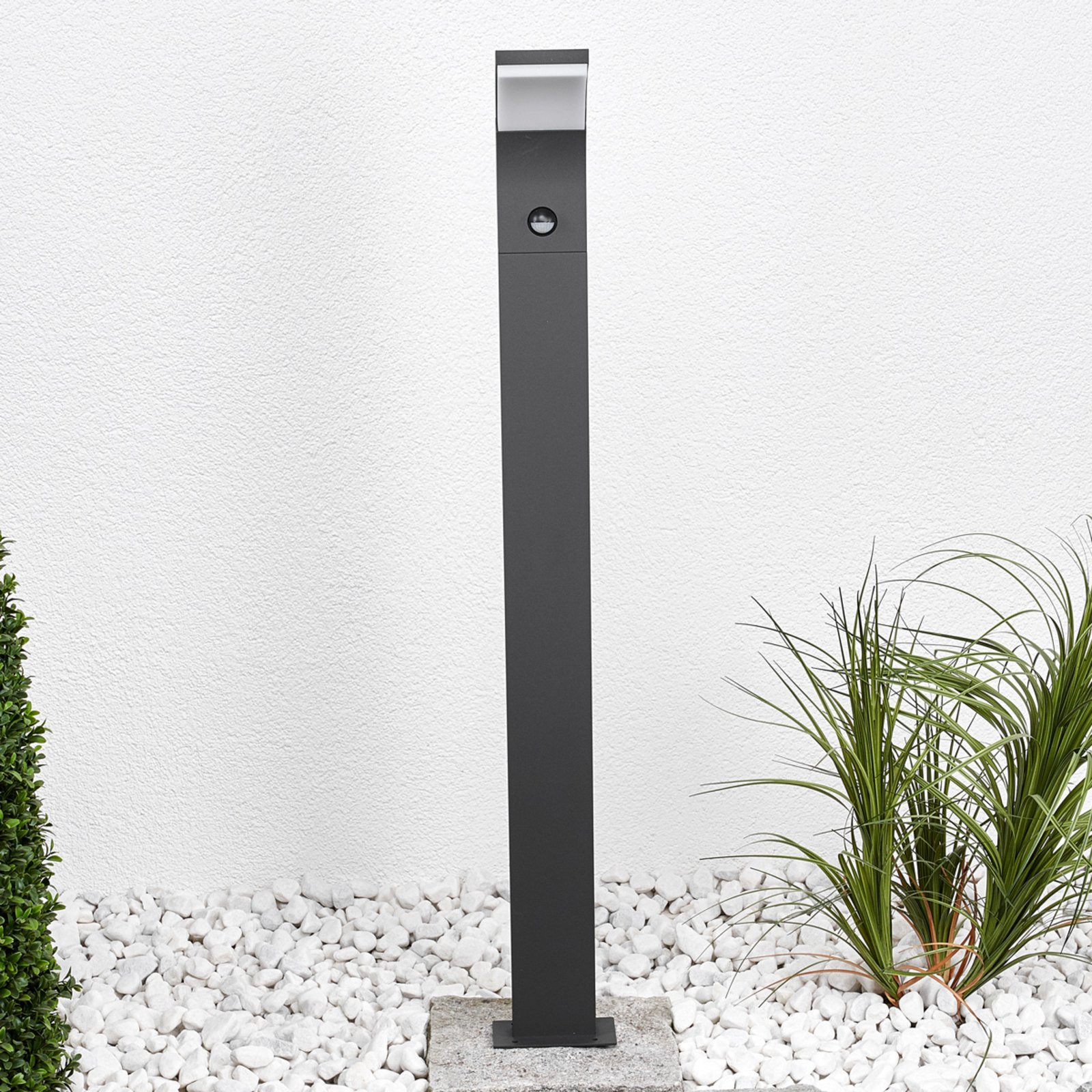Timm LED Tuinlamp H100 w/Sensor Graphite - Lucande