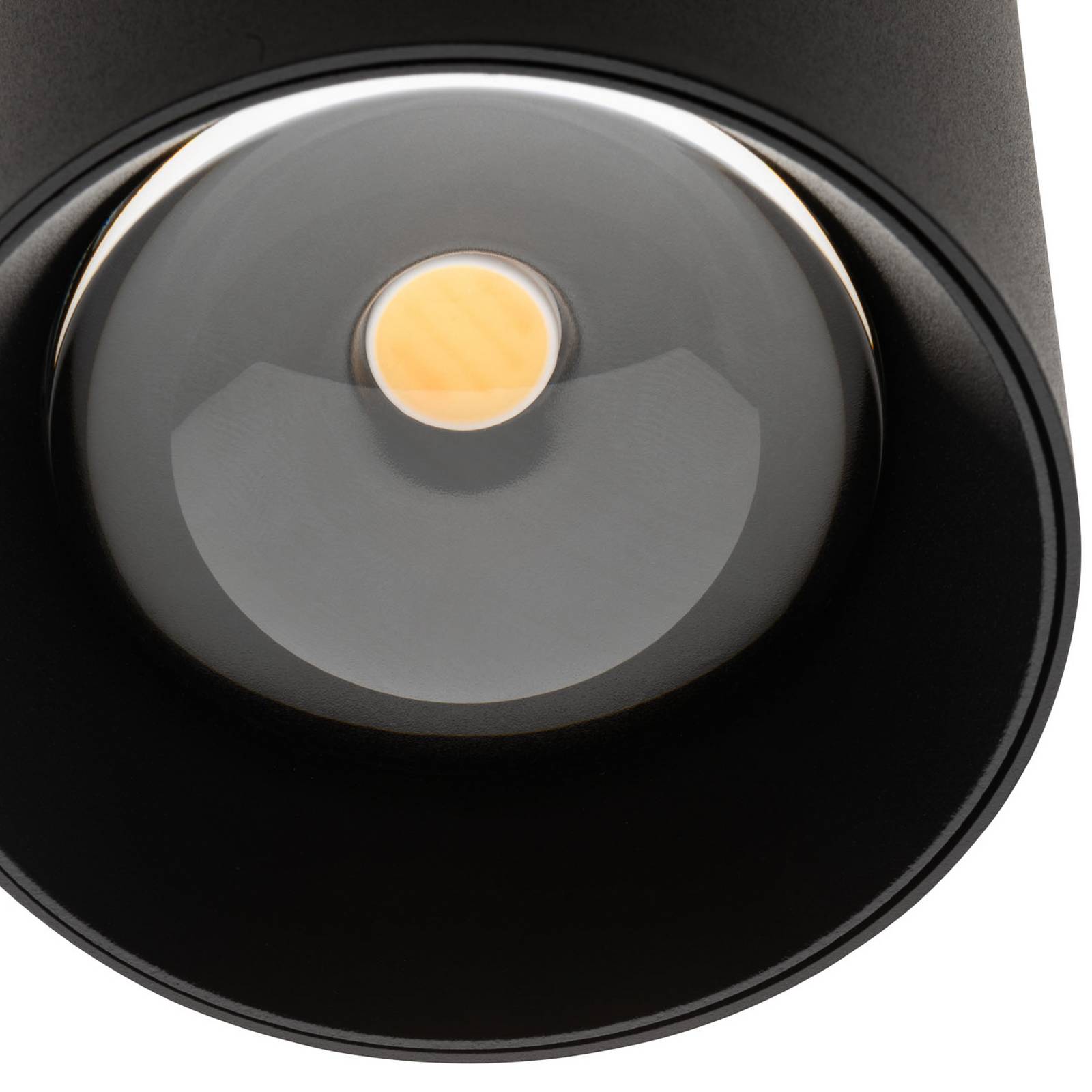 LCD Plafonnier d'extérieur LED 5173, noir, 9 cm, métal, IP54 CCT