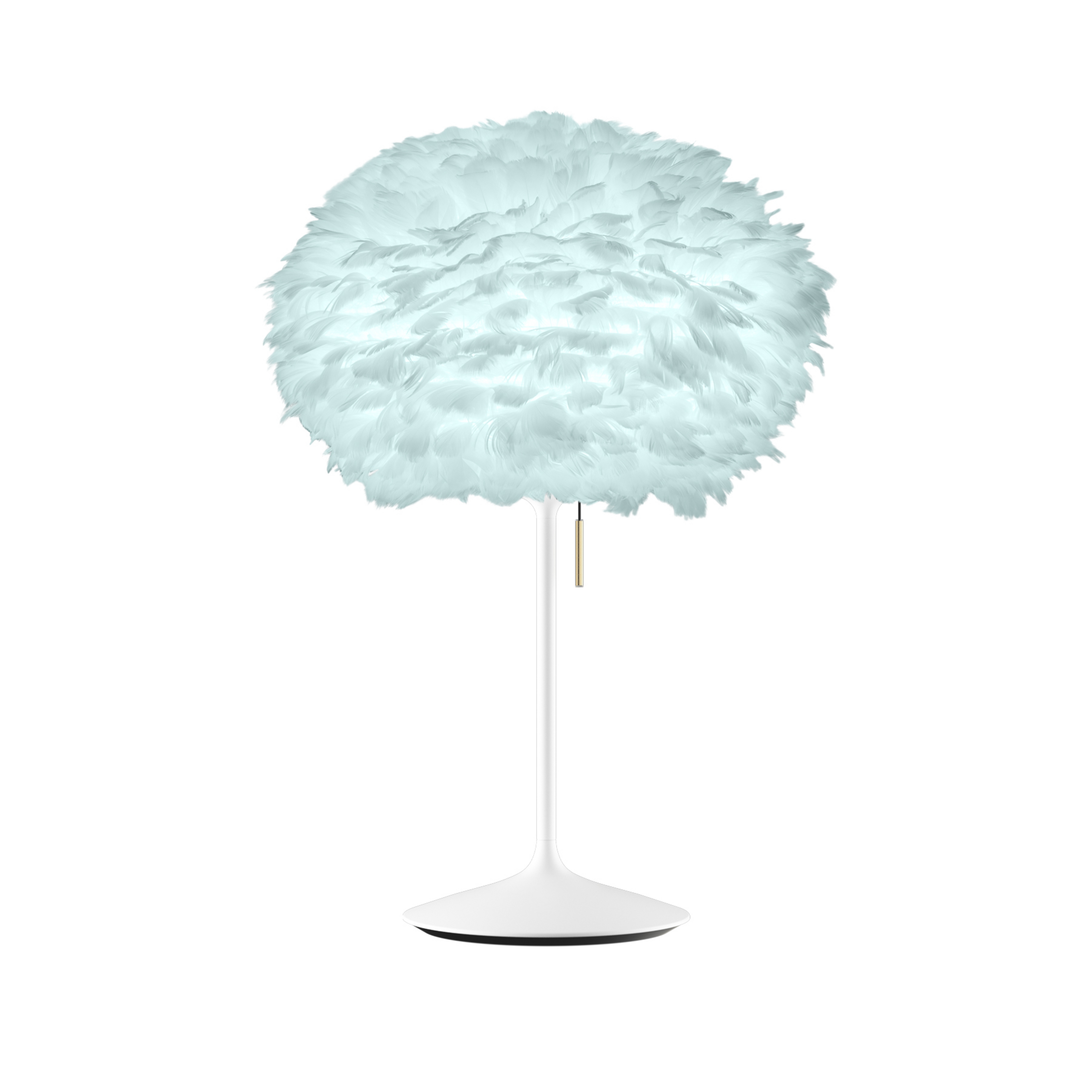 UMAGE Eos medium lampe de table bleu clair/blanc