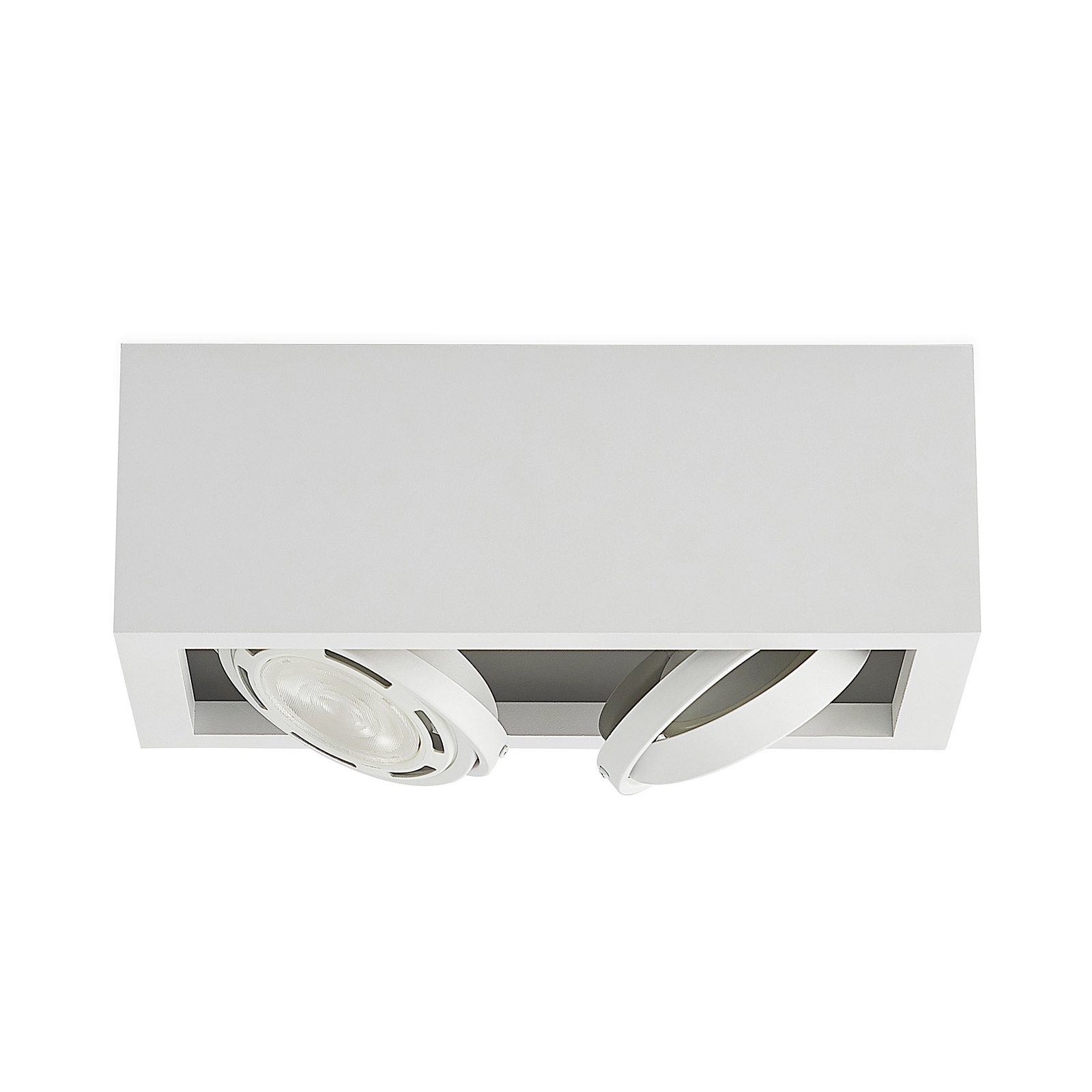 Arcchio Ilina surface-mounted light, 2-bulb, white