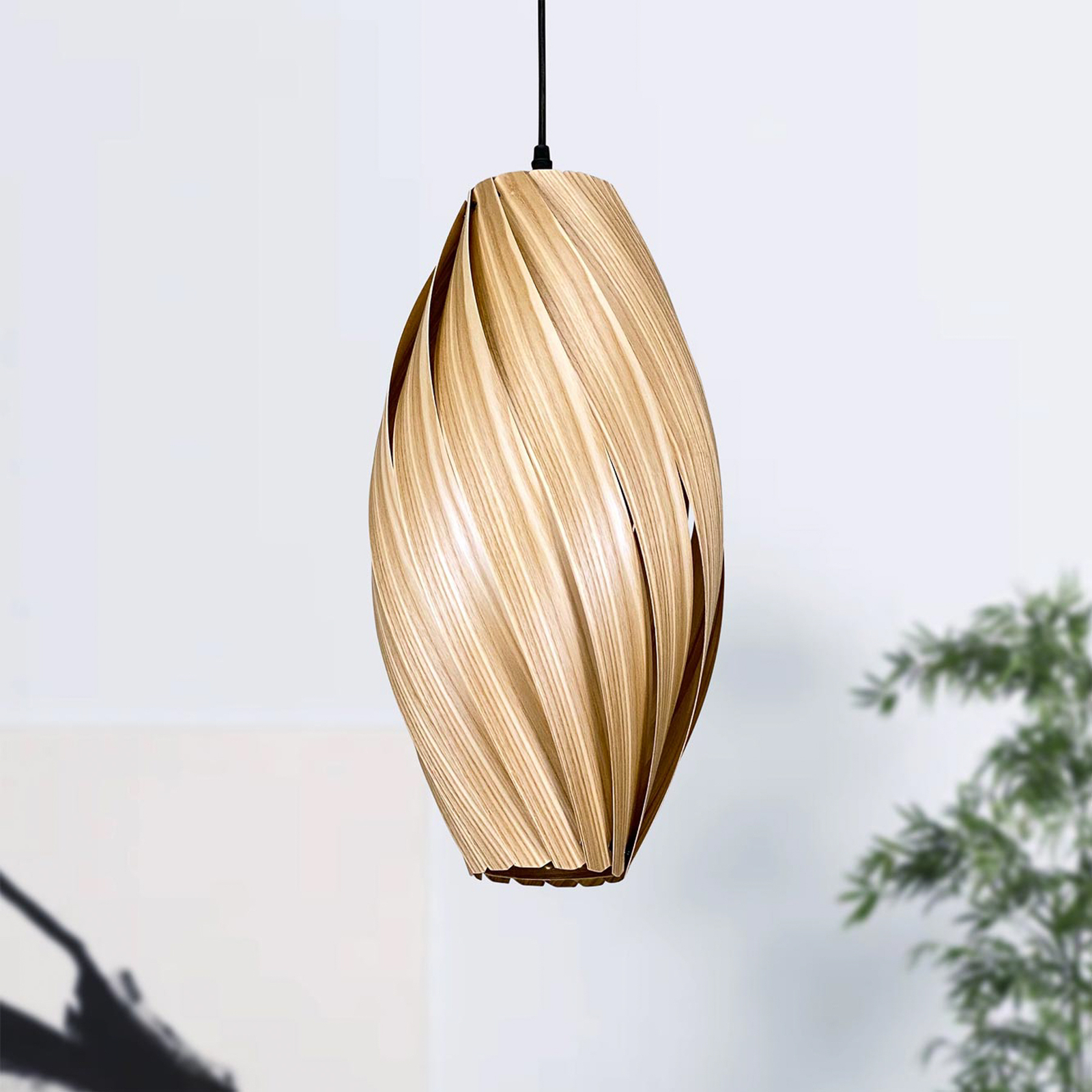 Gofurnit Ardere hanglamp, olijf, hoogte 50 cm