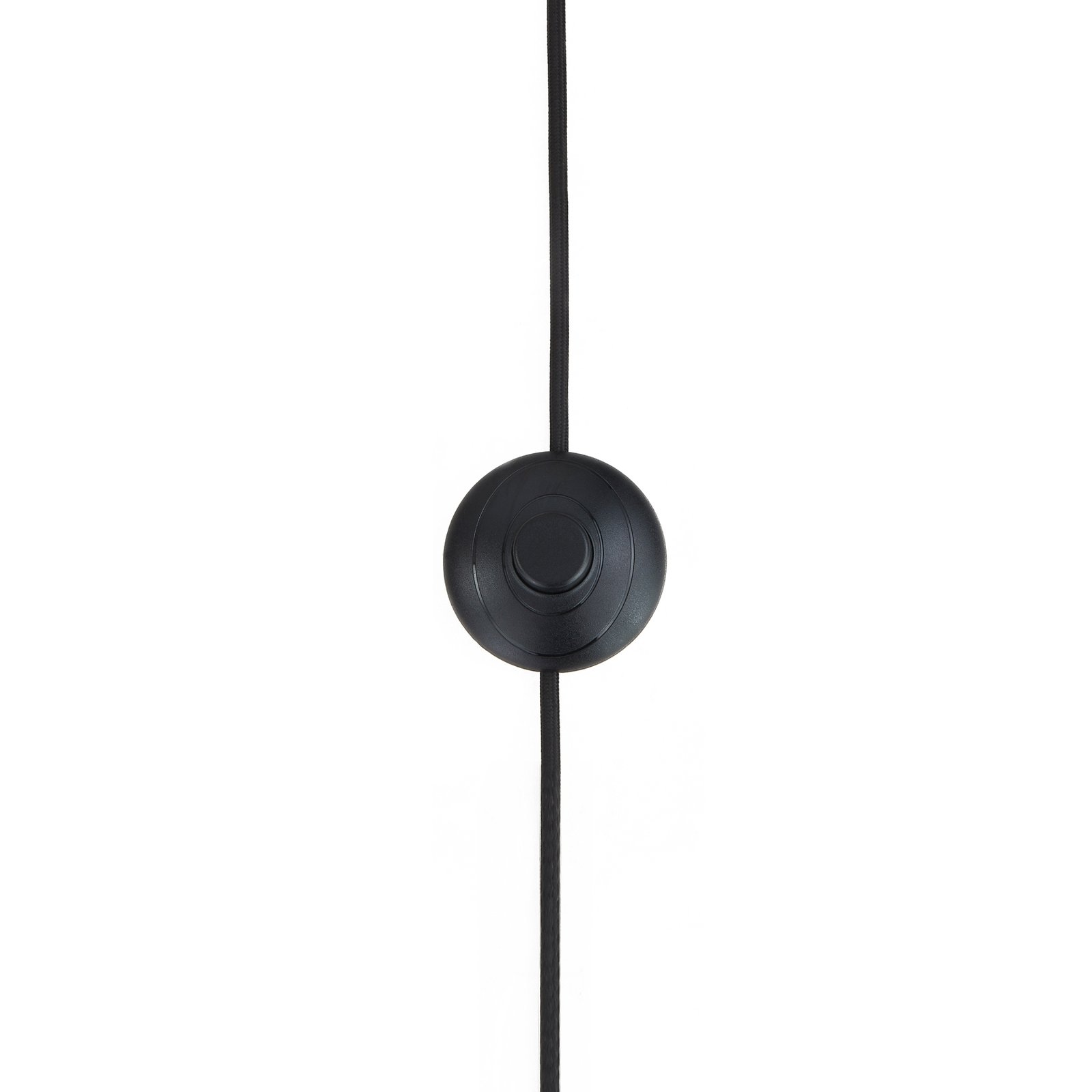 Lindby Tamira vloerlamp rotan 150cm zwart