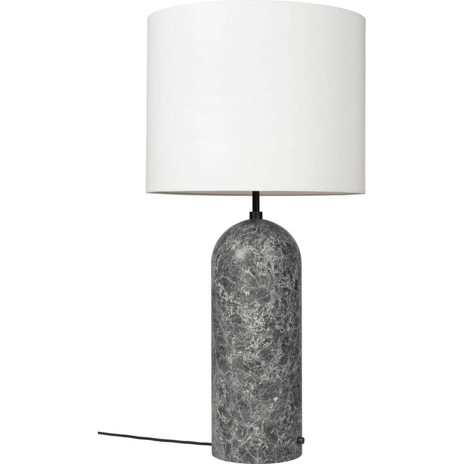 Gravity XL Low Lampadar Grey Marble/White - GUBI