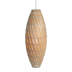 Ebb Roll Pendelleuchte Natural - David Trubridge