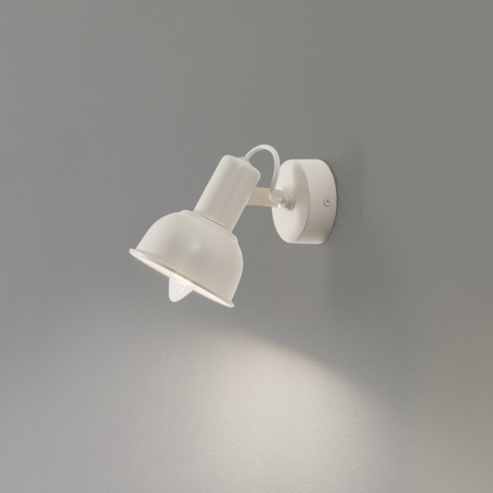 Sieninis šviestuvas Trogir, smėlio spalvos, Ø 11,5 cm, metalas