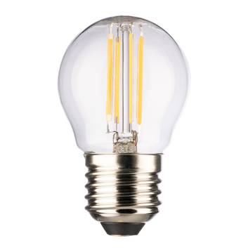 A gota LED E27 4W 2.700 K filamento transparente