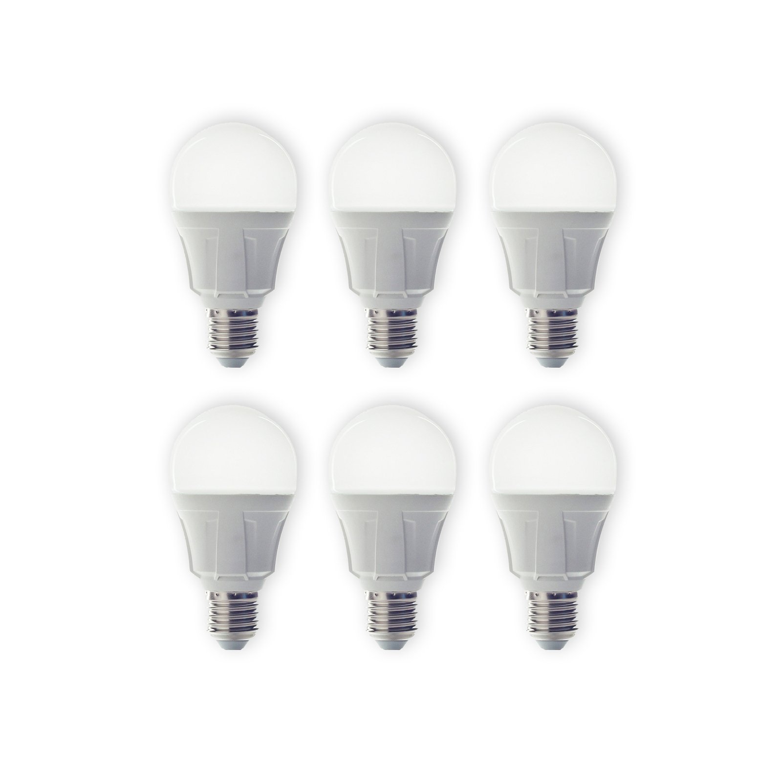 E27 8,5 W 830 ampoule LED blanc chaud x6