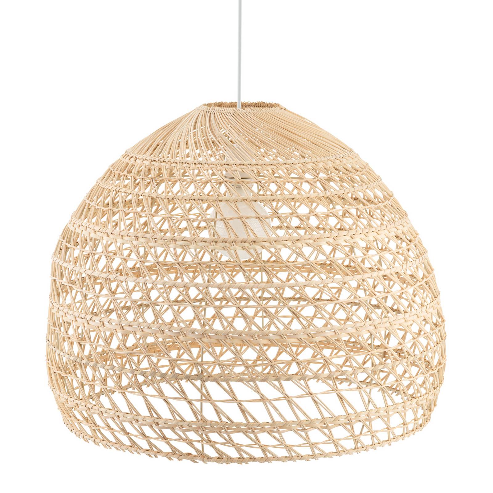 Hängeleuchte BOHO, Ø 60 cm, naturbraun, Rattan, E27