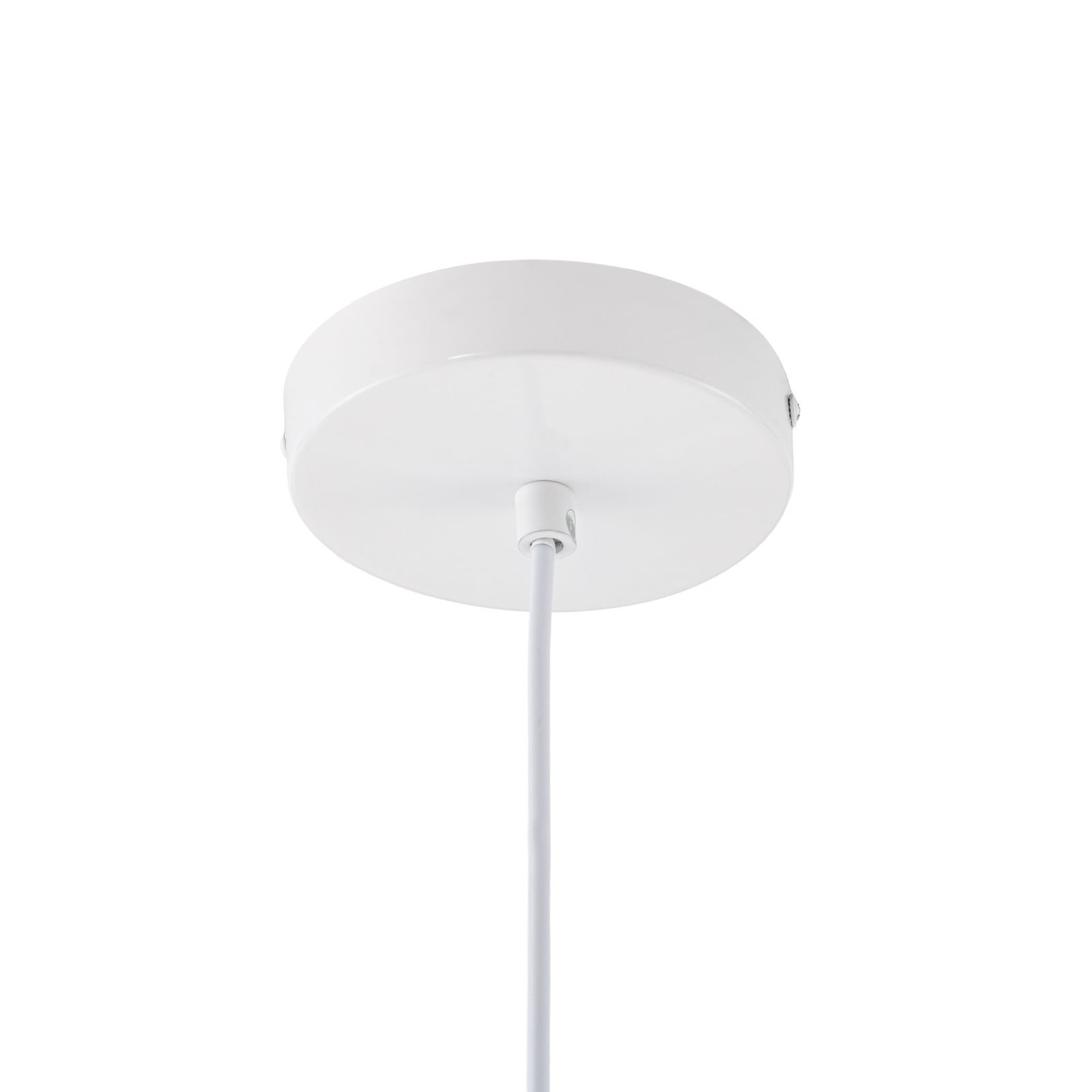 Suspension Tivra, blanche, Ø 35 cm, métal, E27 - Lindby Suspension Tivra, blanche, Ø 35 cm, métal, E27 - Lindby