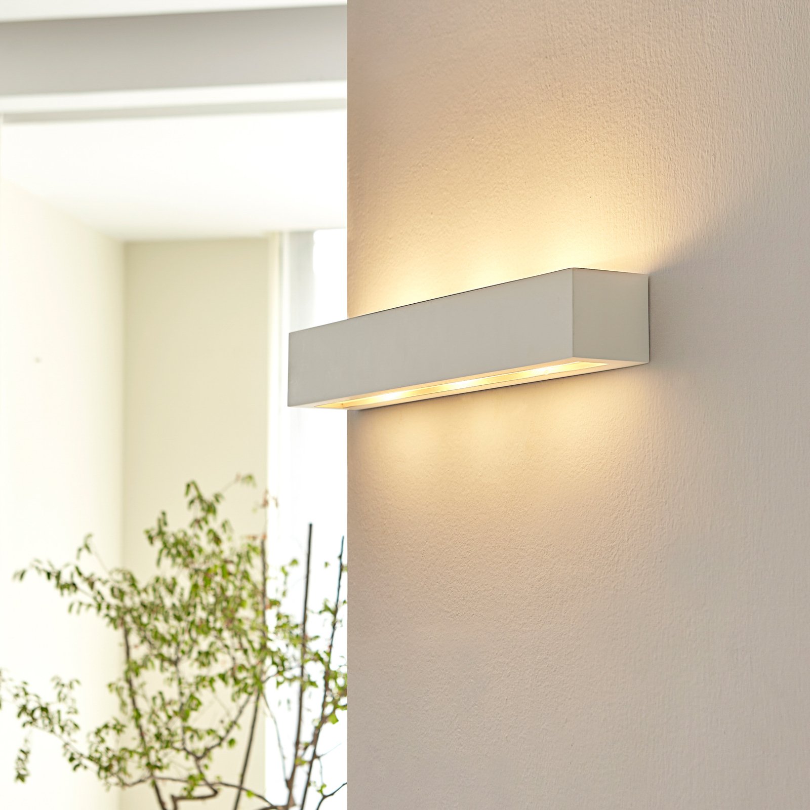 Tjada 50 Wall Lamp White - Lindby