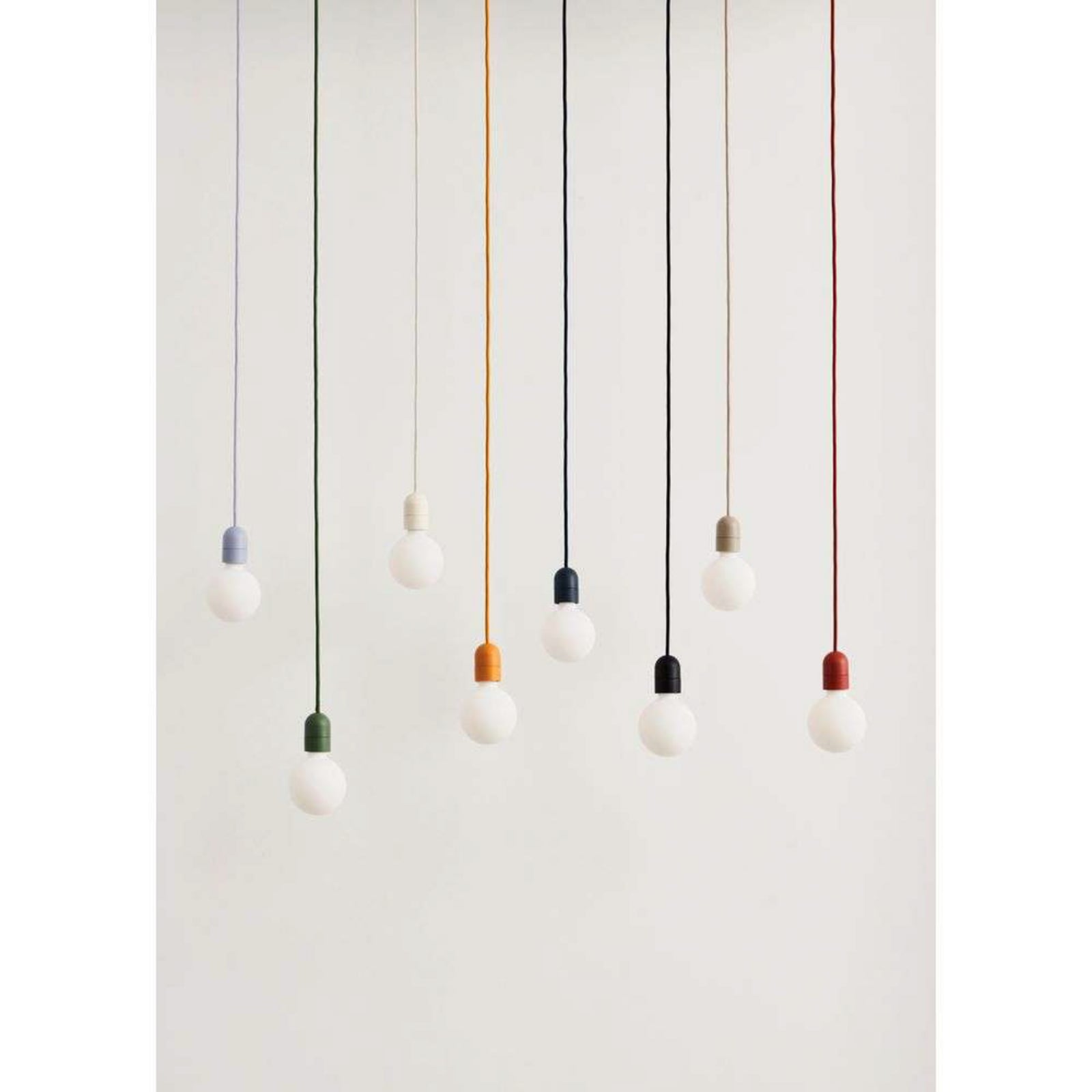 Common Κρεμαστό φωτιστικό Cord Set Rusty Red - Hay