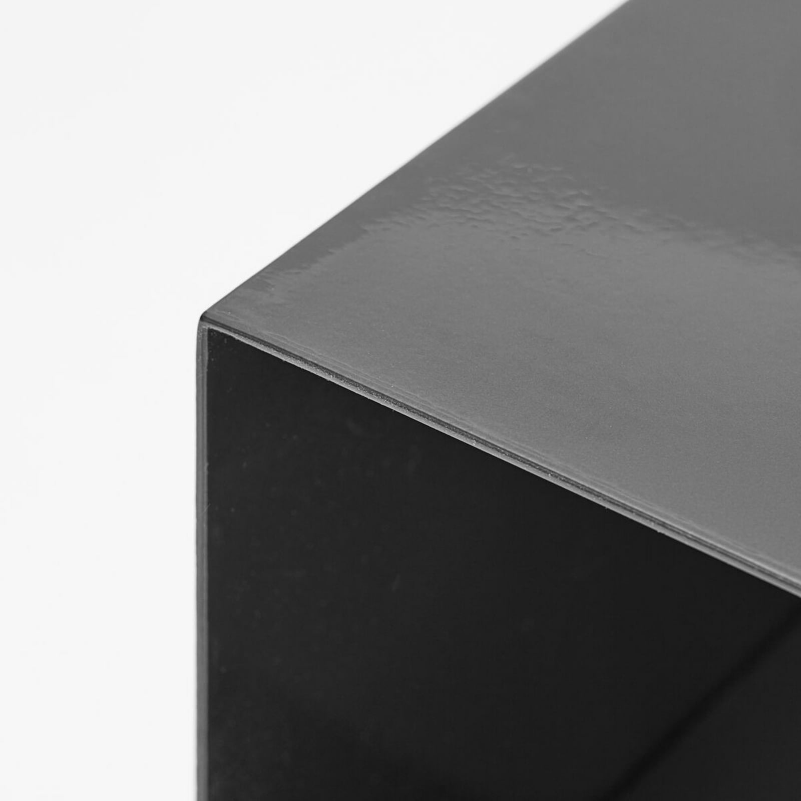 Tavolino HDFari, nero, 50 cm, metallo - House Doctor