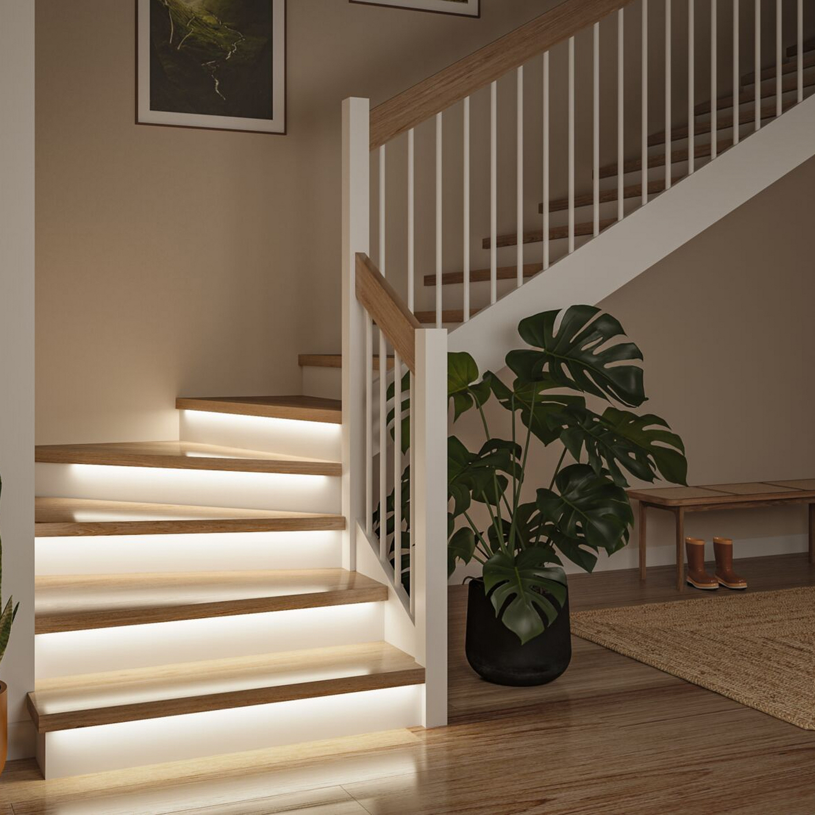 Paulmann – predlžovací LED pásik MaxLED Stair, 1 m, 2 700 K Paulmann – predlžovací LED pásik MaxLED Stair, 1 m, 2 700 K