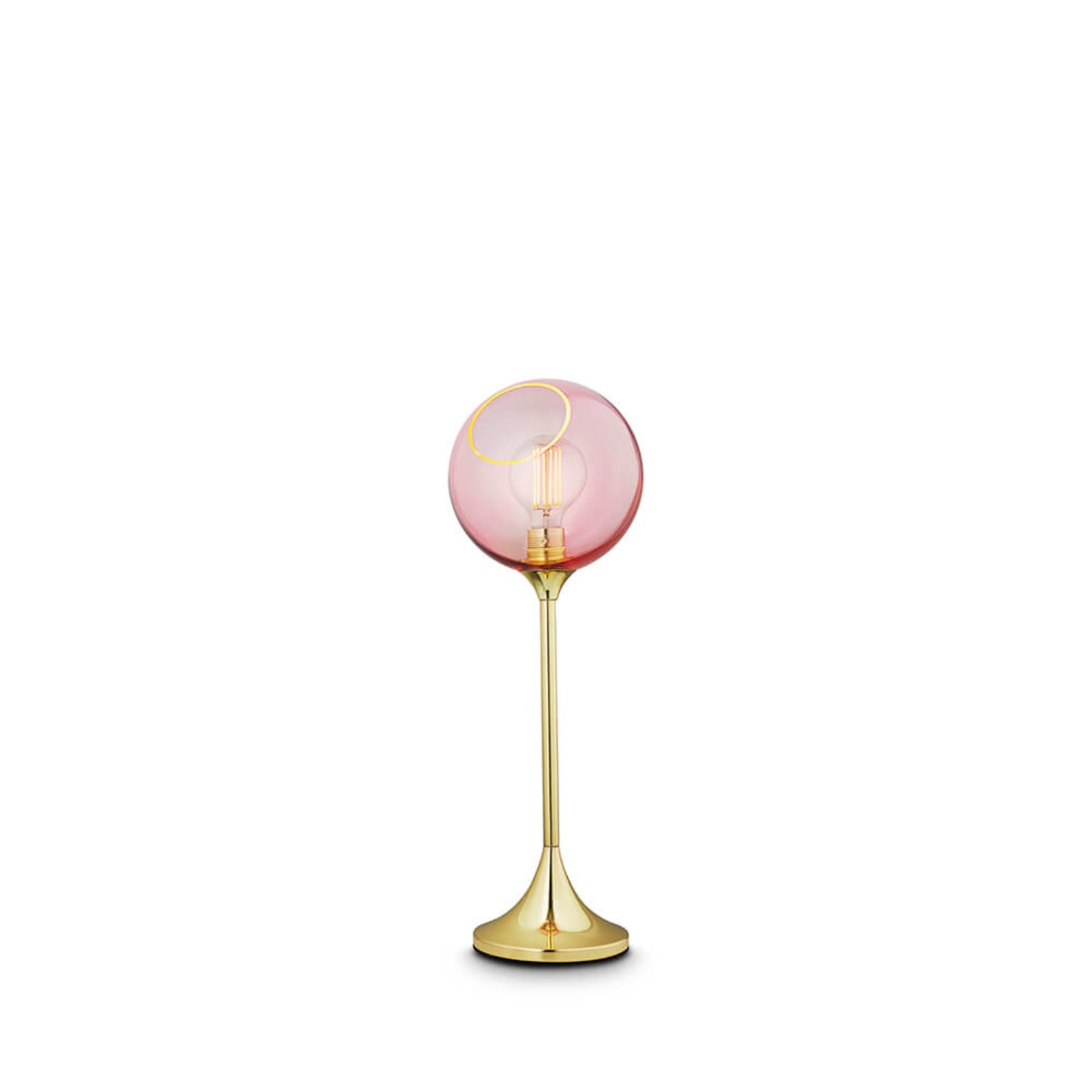 Ballroom Table Lamp Rose/Gold - Design By Us