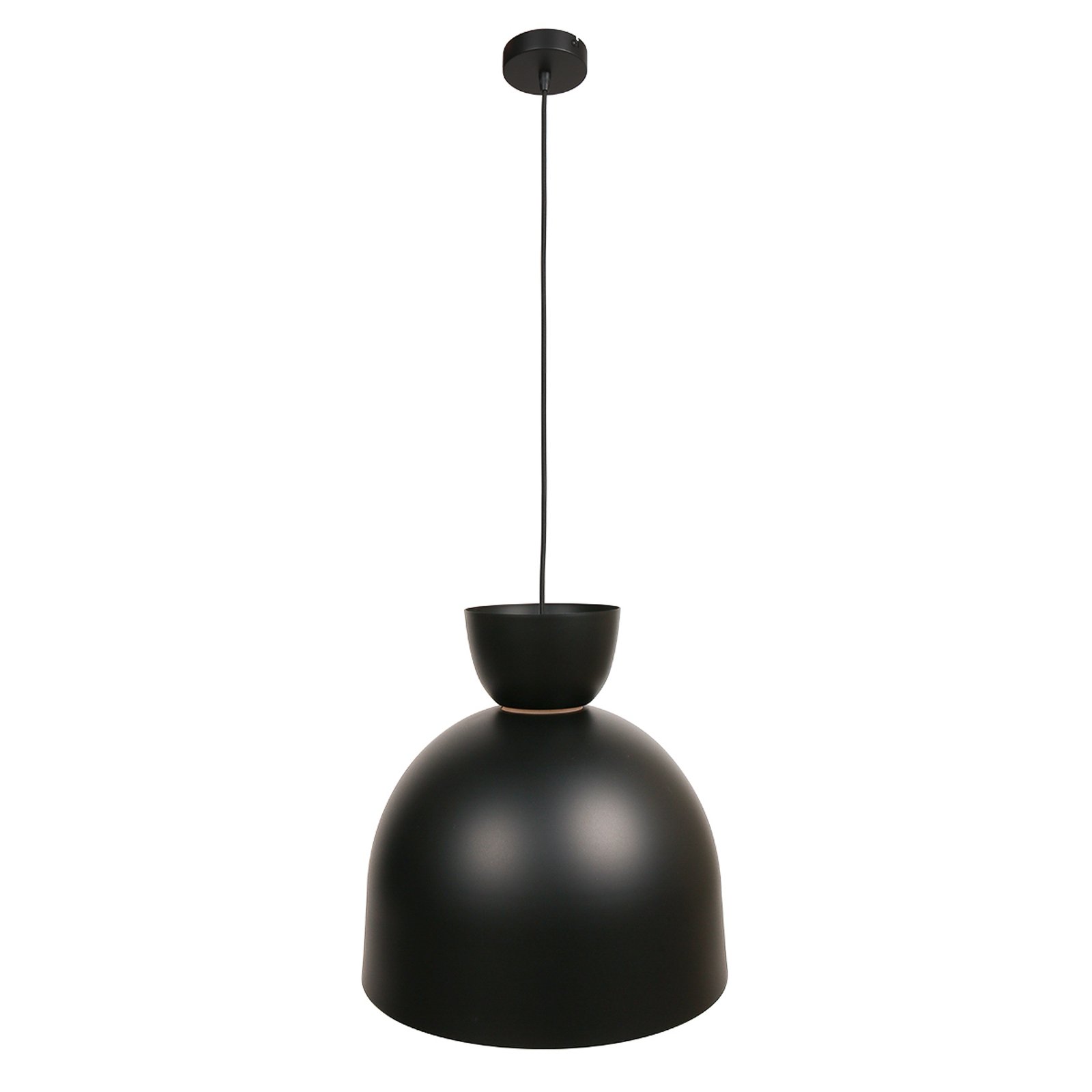 Skandina 3683ZW viseča svetilka, črna, kovina, Ø 36,5 cm